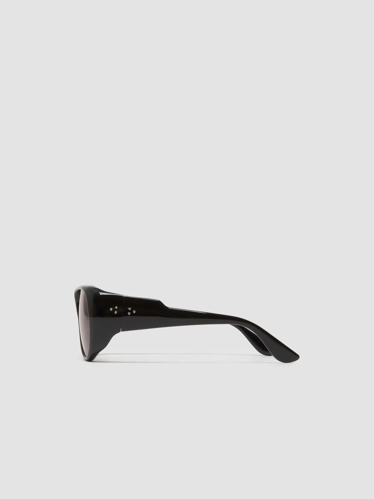 Gambia Sunglasses in Black with Tobacco Lenses