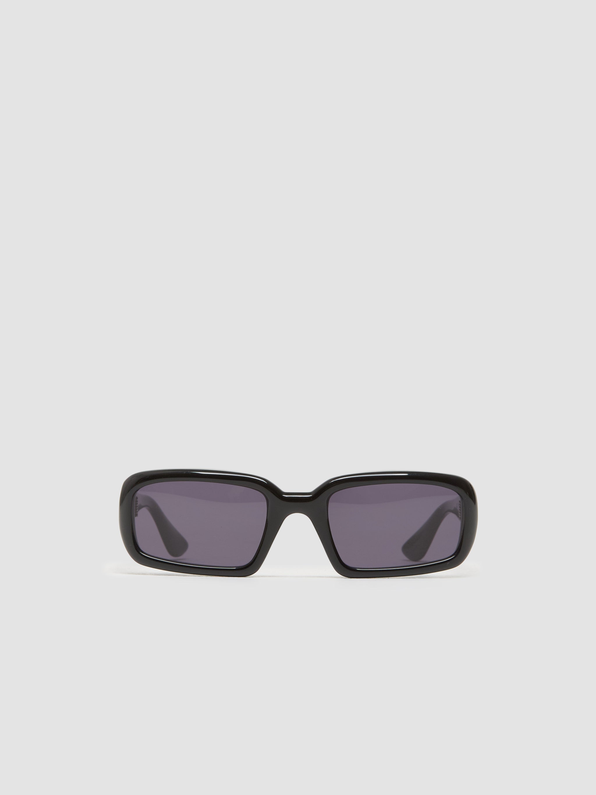 Mektoub Sunglasses in Black with Black Lenses