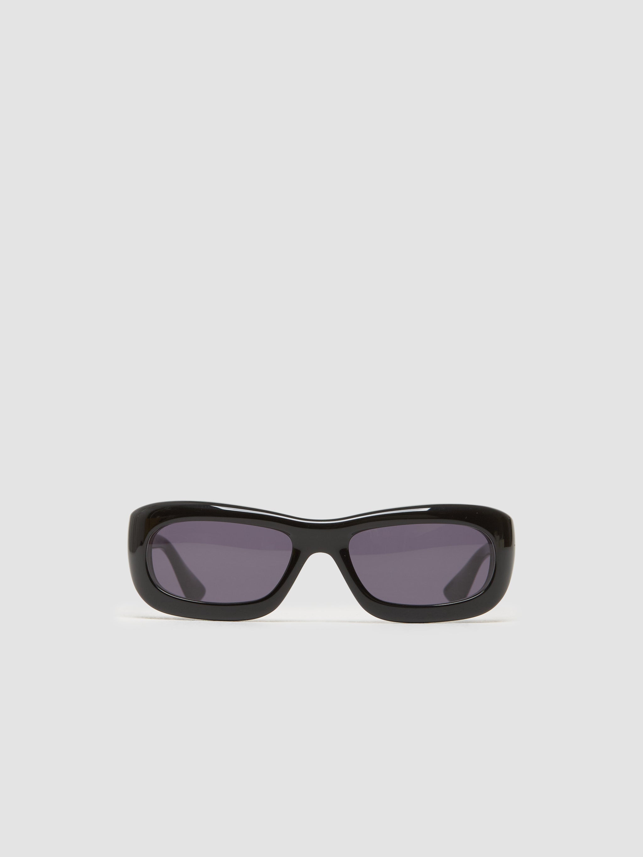 Ghaib Sunglasses in Black with Black Lenses