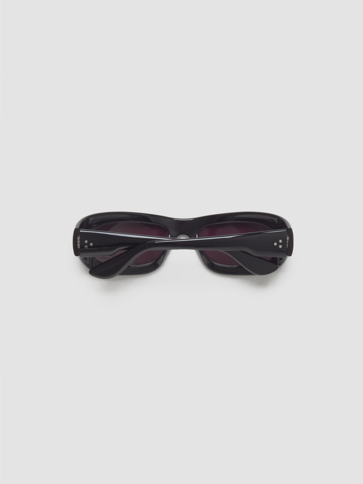 Ghaib Sunglasses in Black with Black Lenses