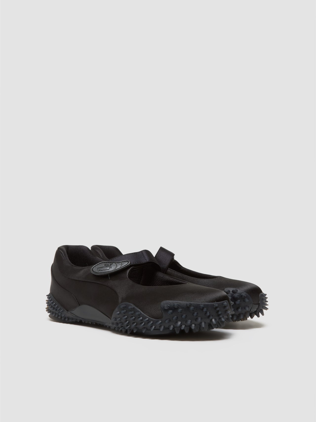 Mostro Fey Satin Sneaker in Black