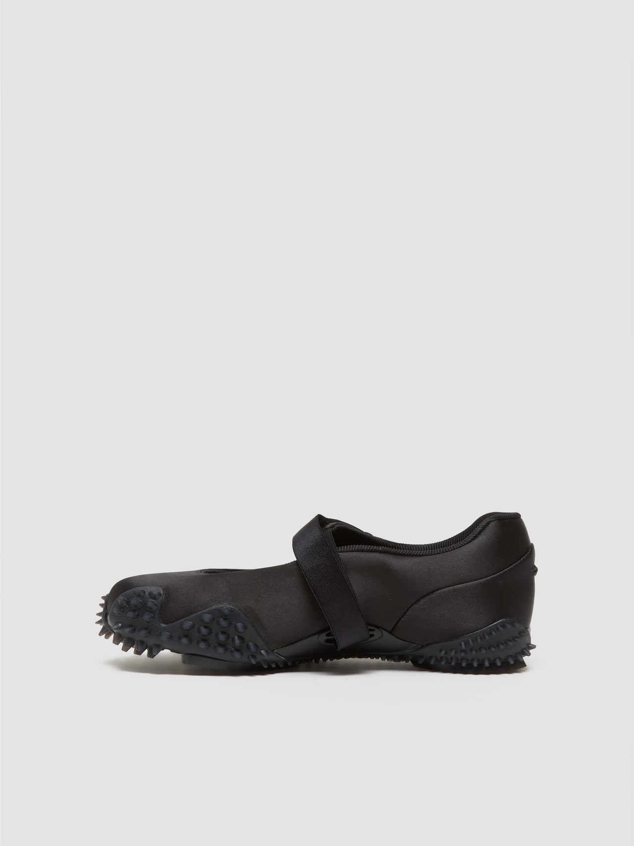 Mostro Fey Satin Sneaker in Black