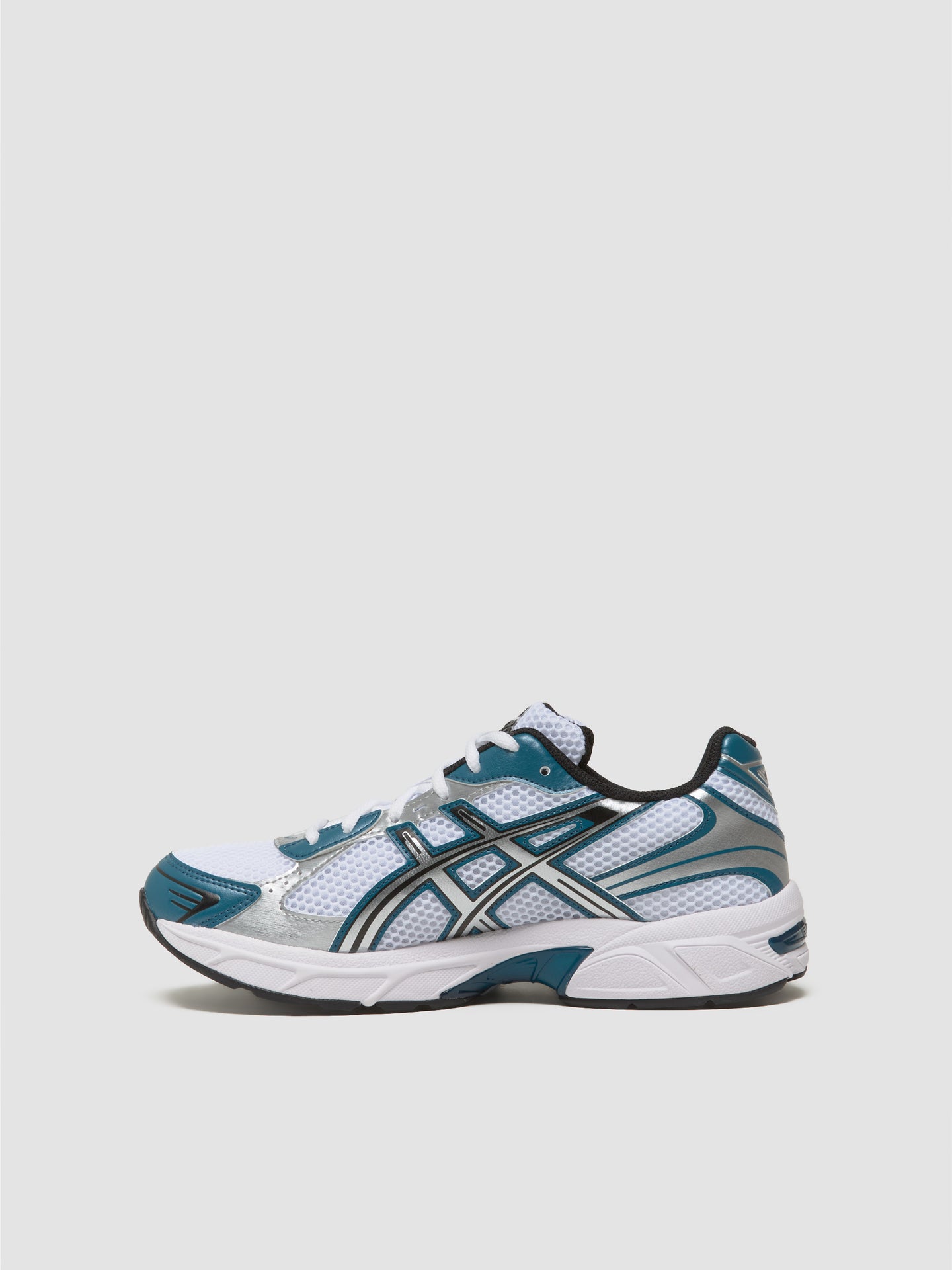 GEL-1130 Sneaker in White & Restful Teal