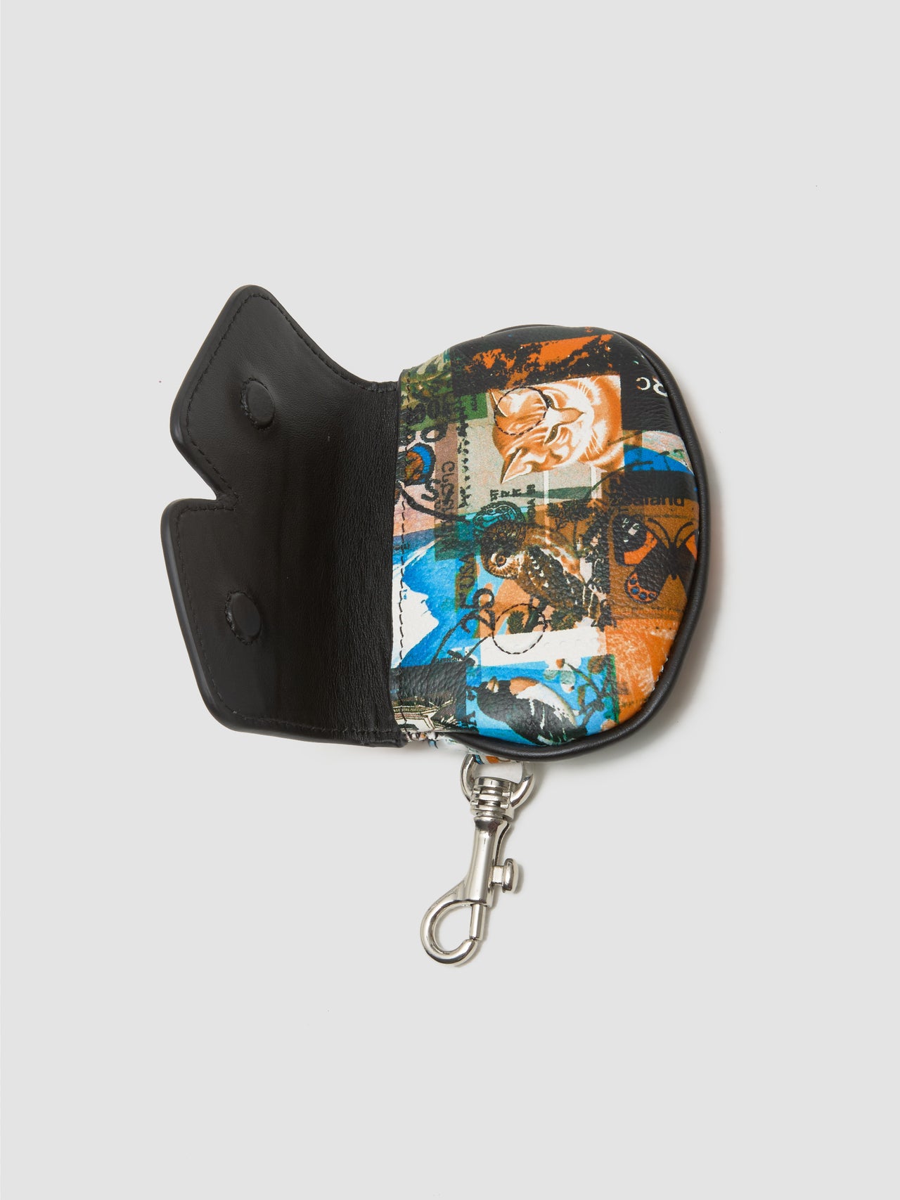 Mezulari Card Holder in Markarian Print