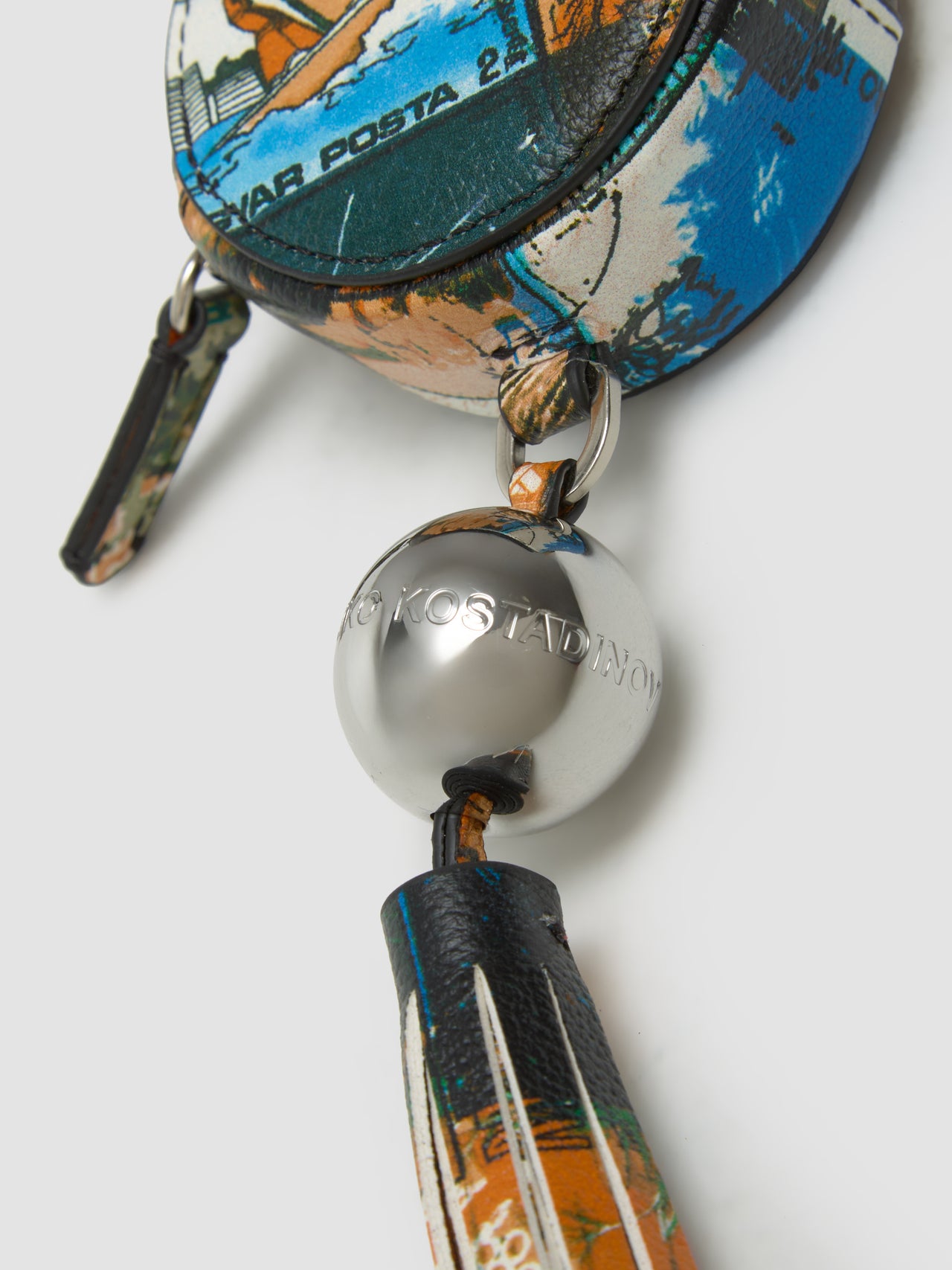 Orb Coin Purse in Markarian Print