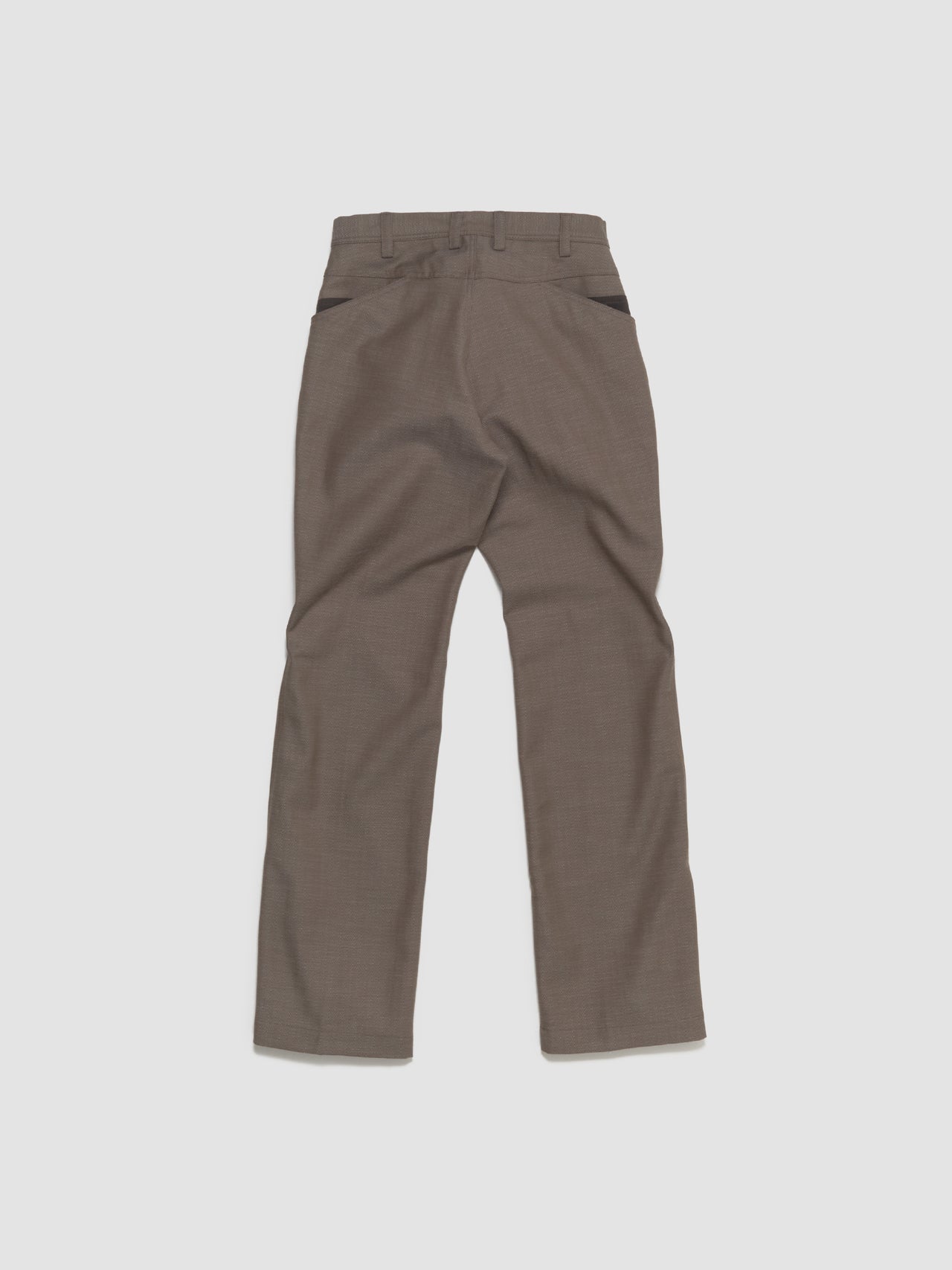 Inex Snap Trousers in Brown Oak & Java Brown