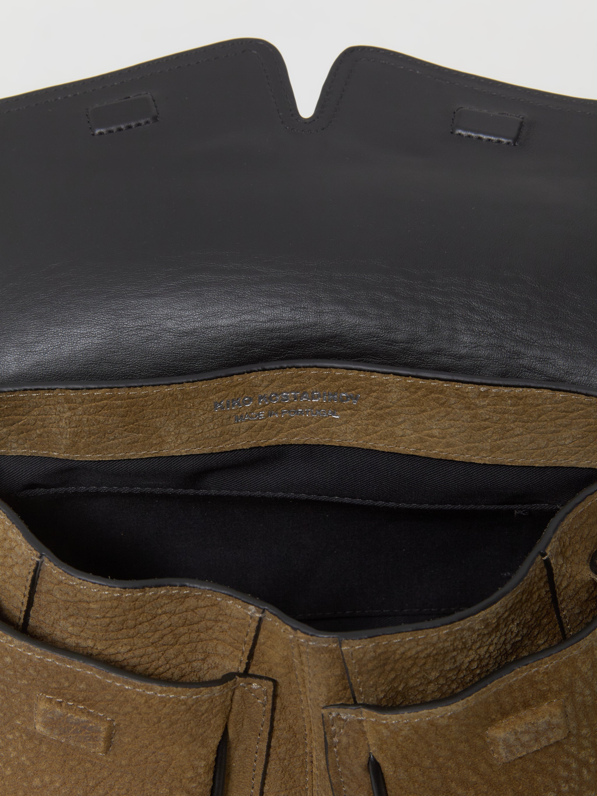 Petite Mezulari Bag in Burnt Brown