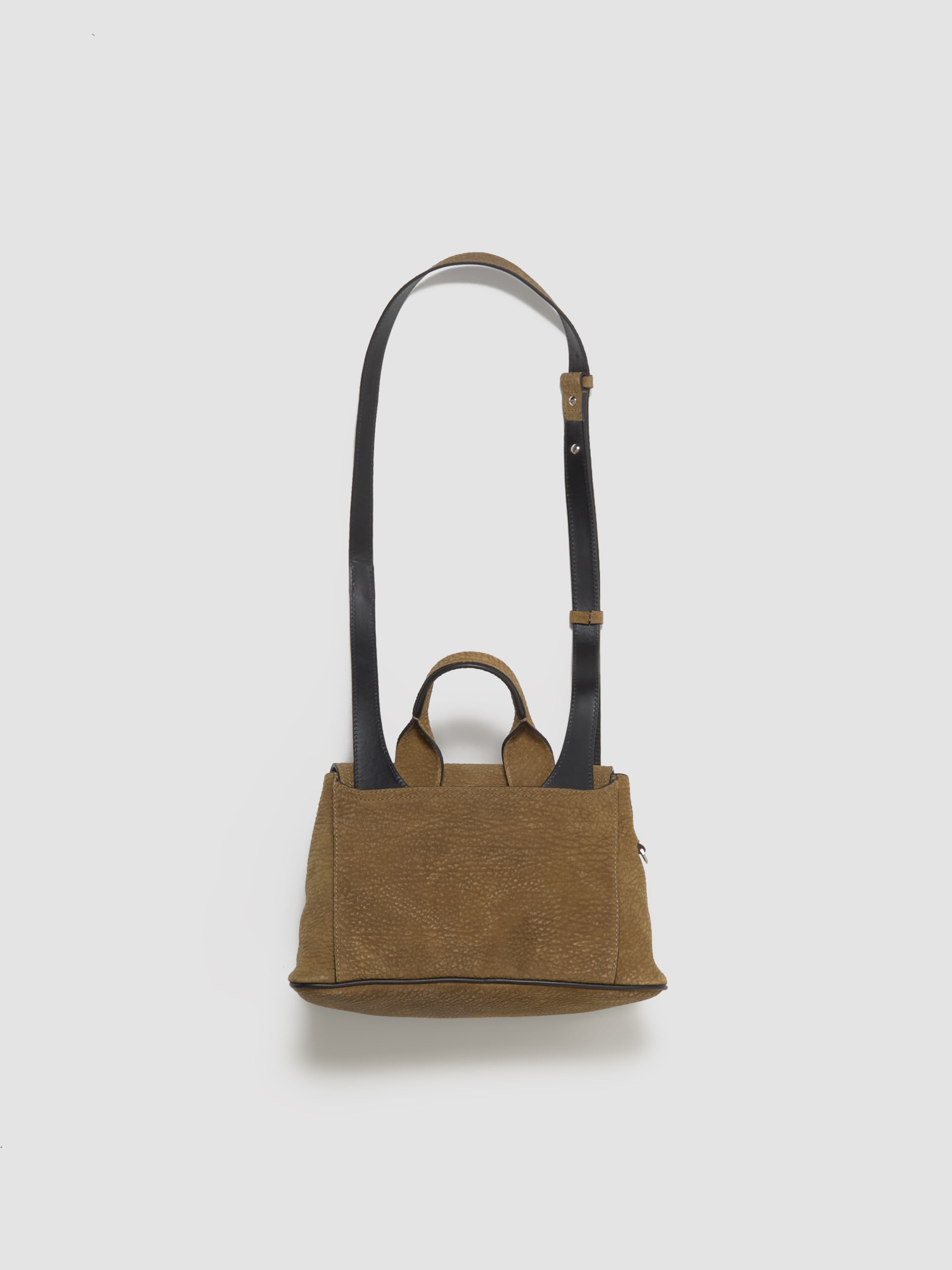 Petite Mezulari Bag in Burnt Brown