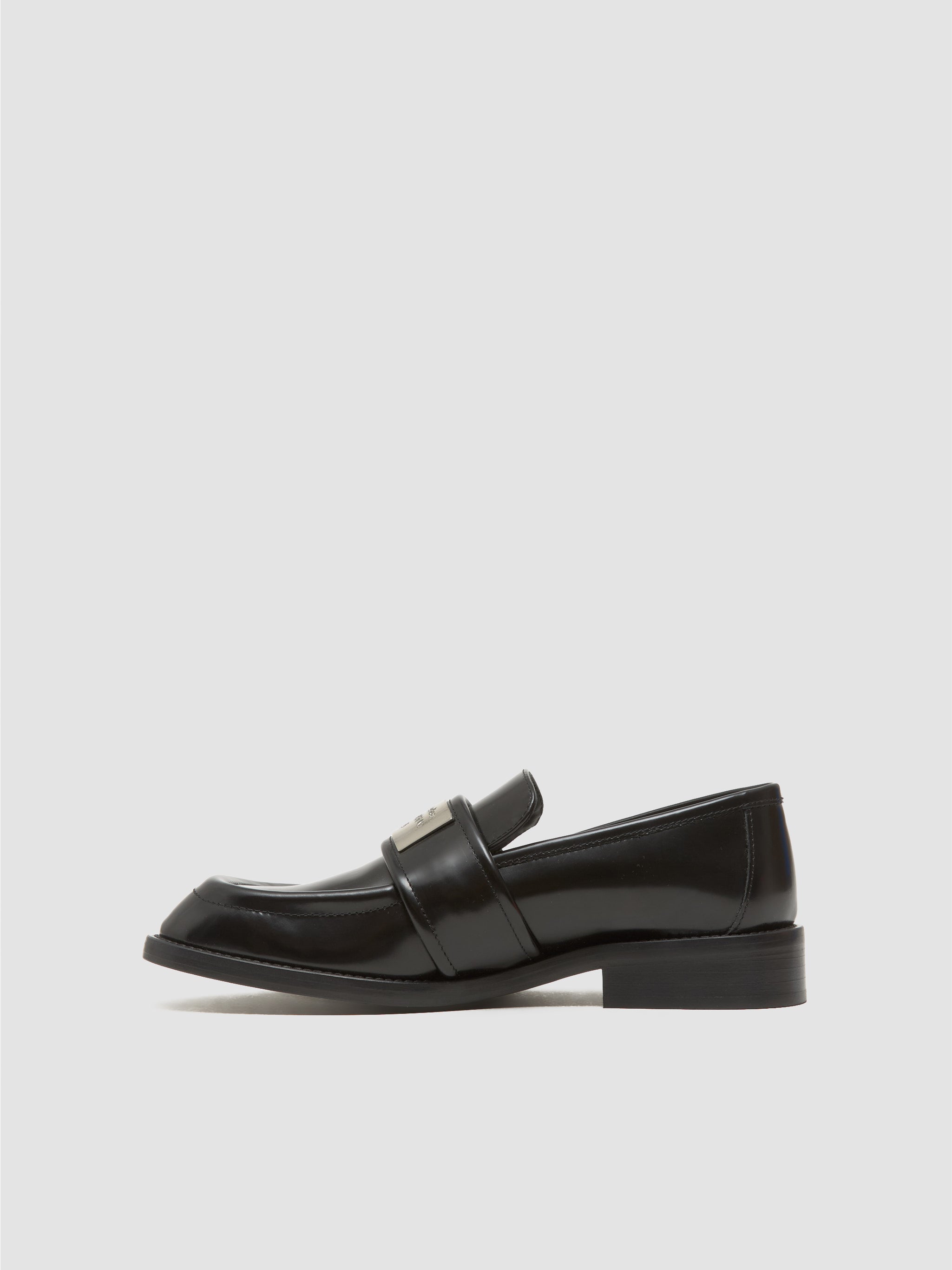 Leather Loafers in Black