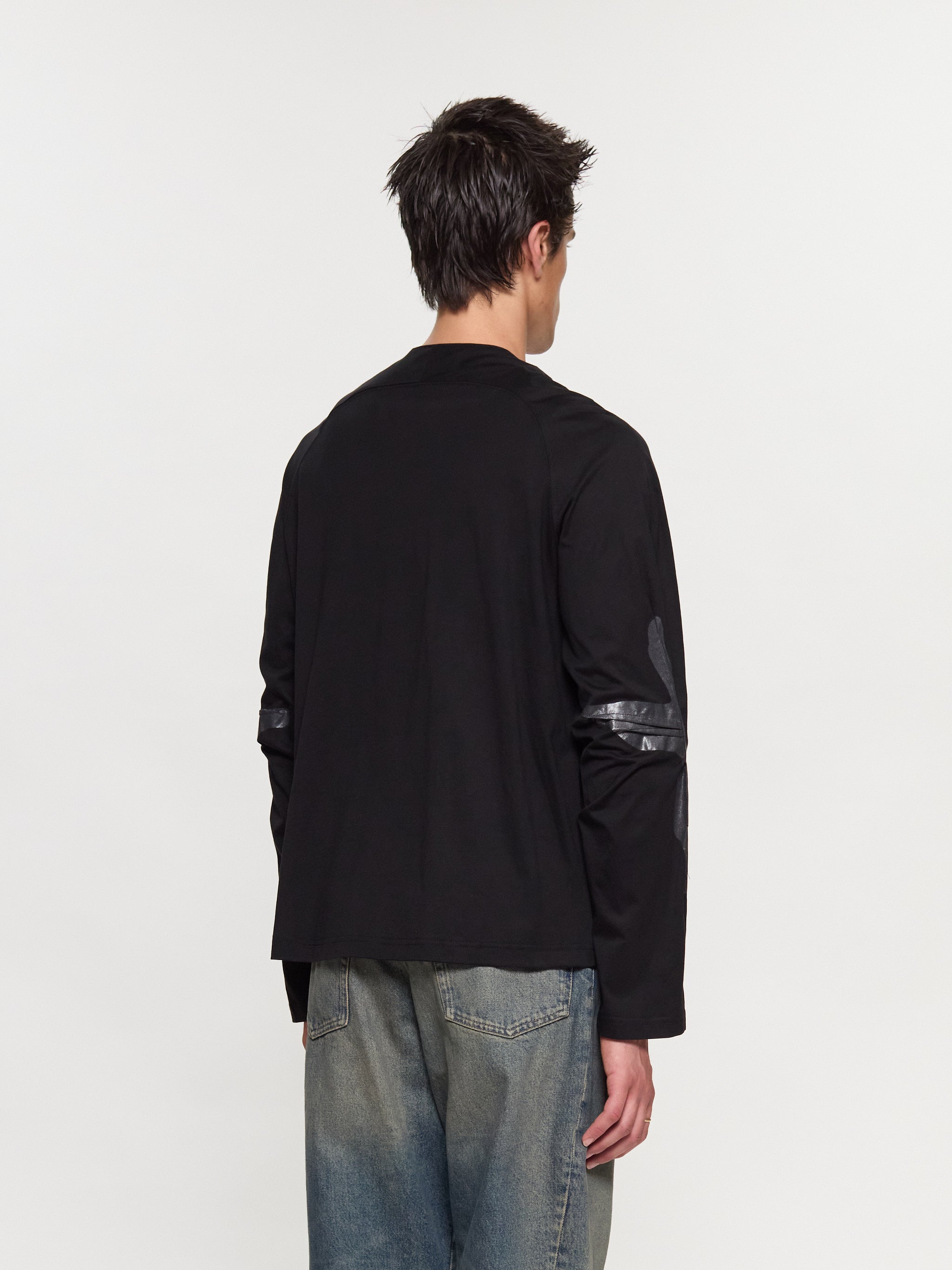 Alec K-Dart Jersey Jacket in Black