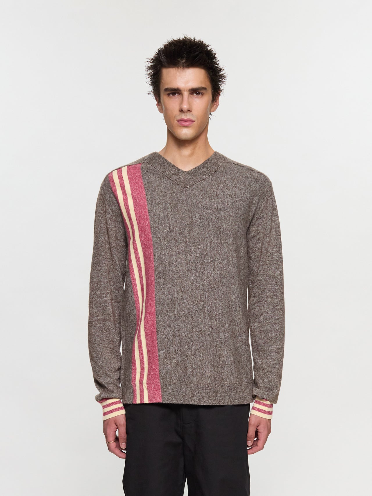 Ostro Jumper in Brown Melange
