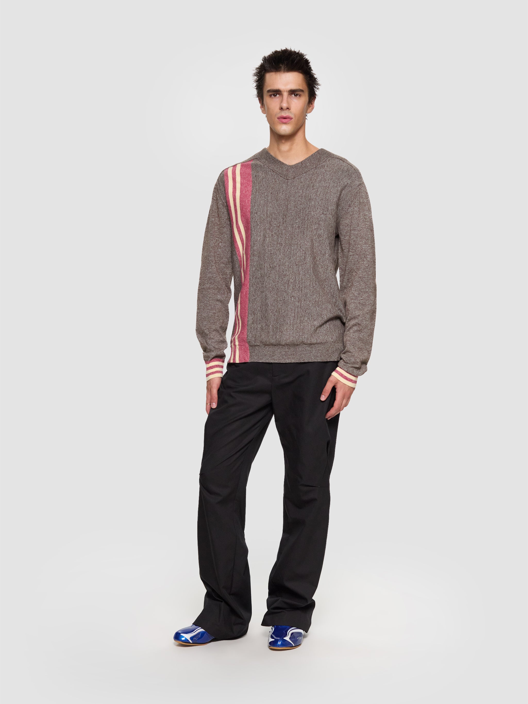 Alec K-Dart Trousers in Black Sable