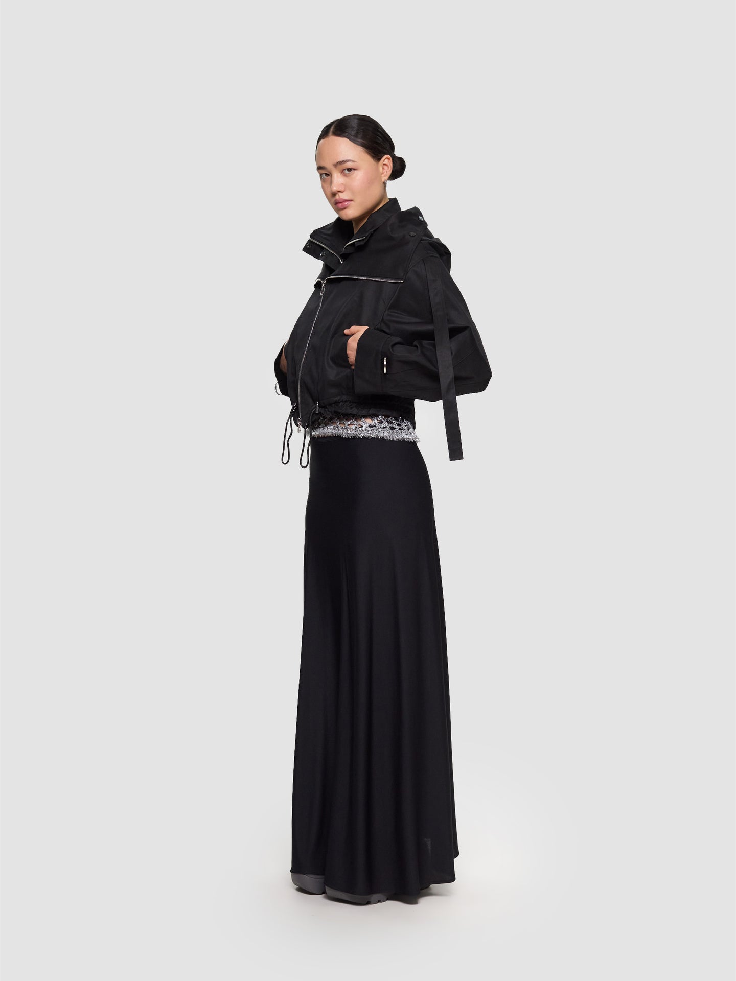 Erro Jacket in Mineral Black