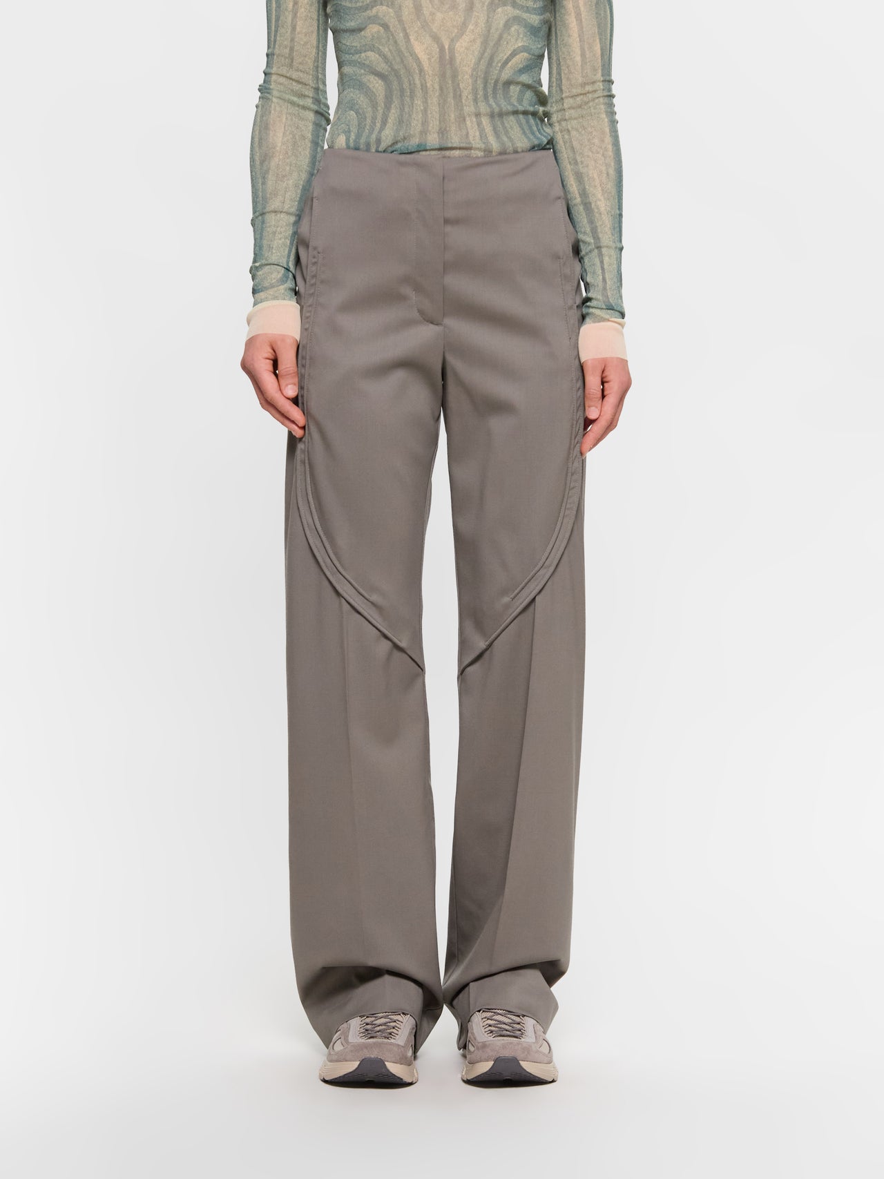 Seneca Tailored Trouser in Ash Brown