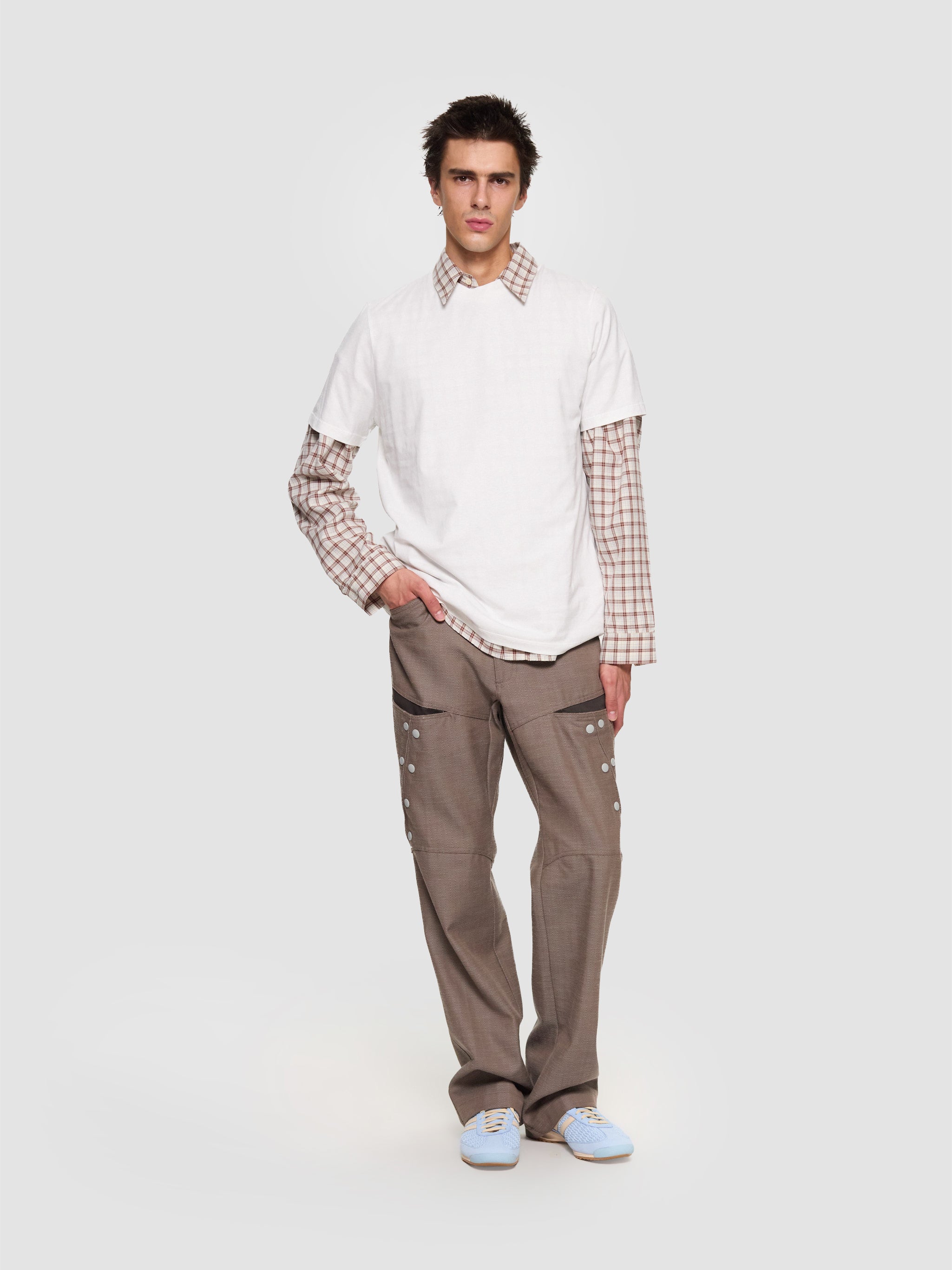 Stable Shirt in Brown Check