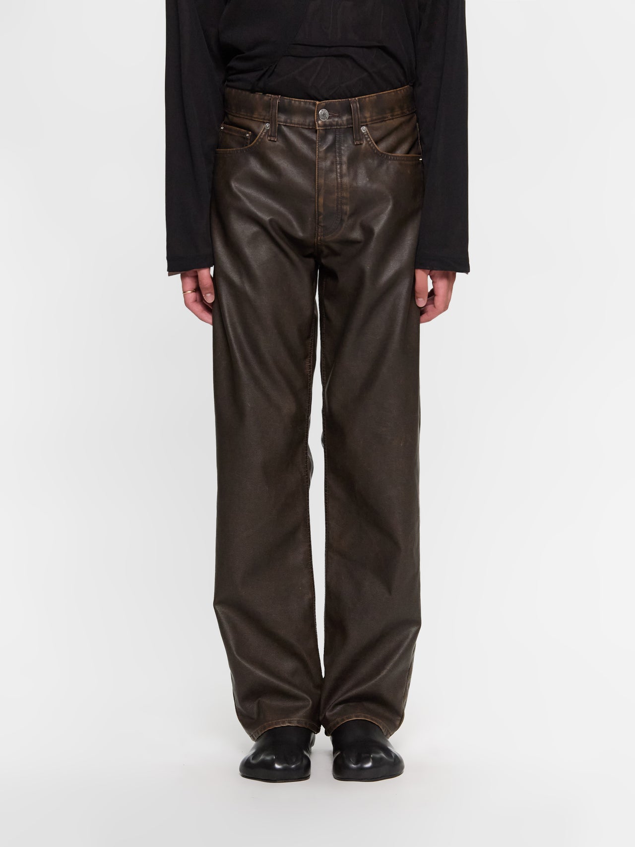 Loose Trousers in Vintage Brown