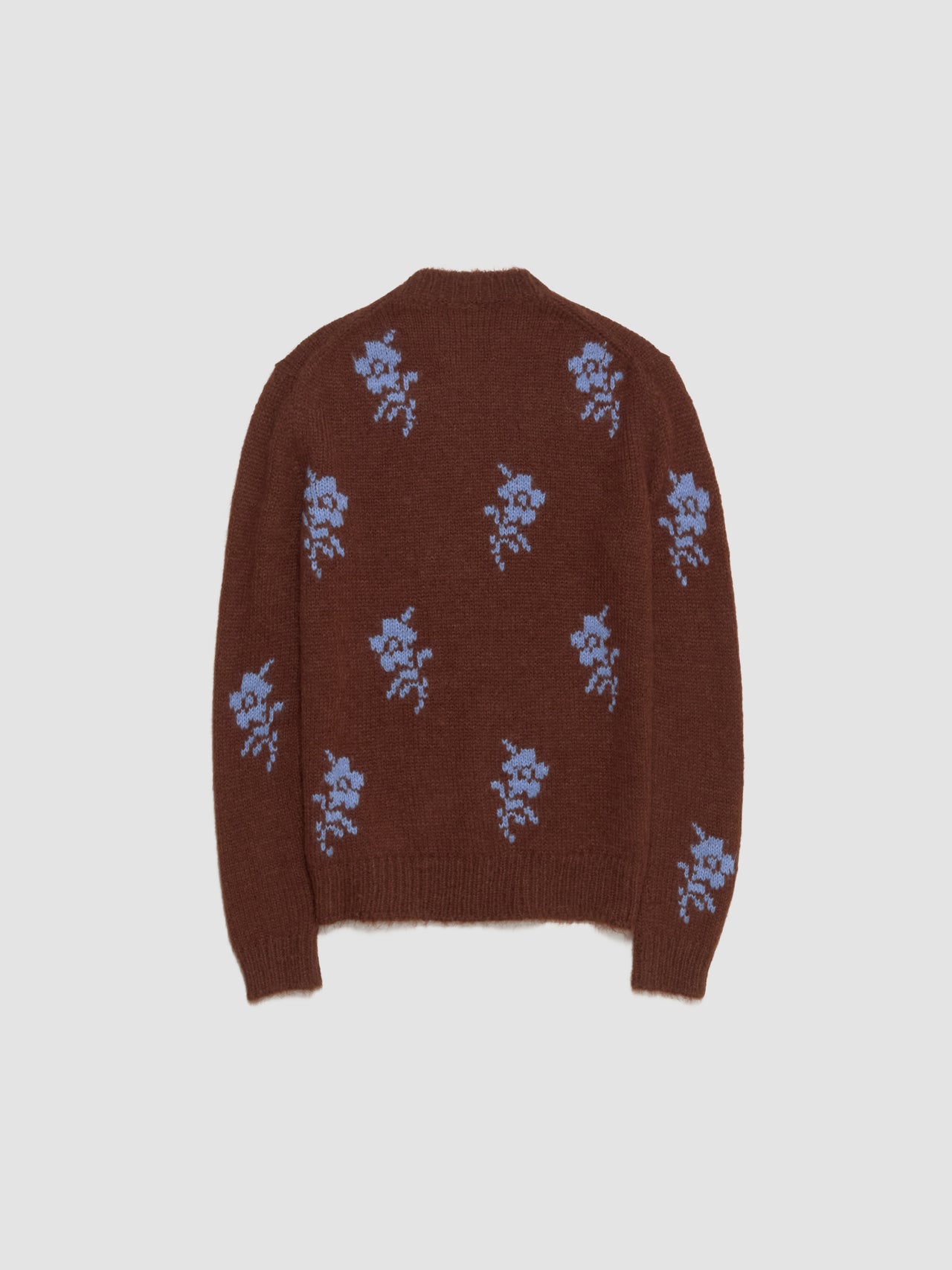 Wool Blend Crewneck Jumper in Shore