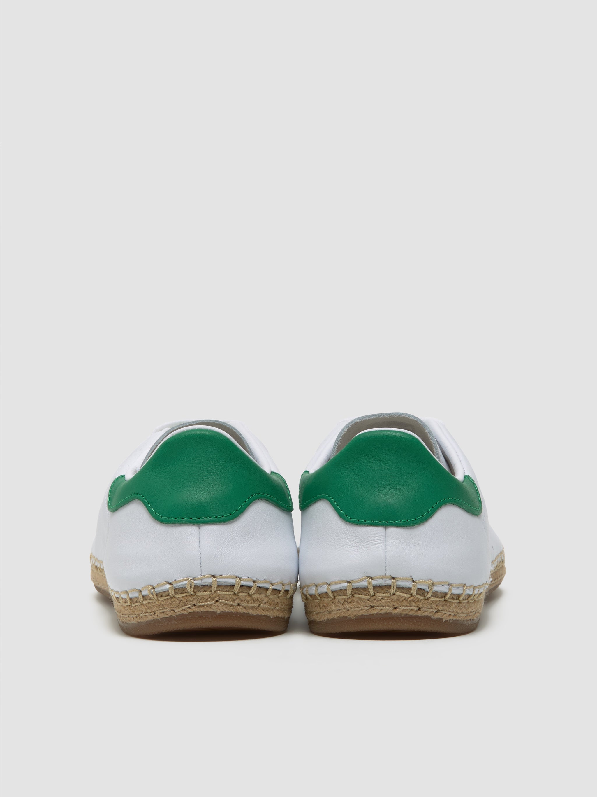 x CLOT Stan Smith Sneaker in White & Green