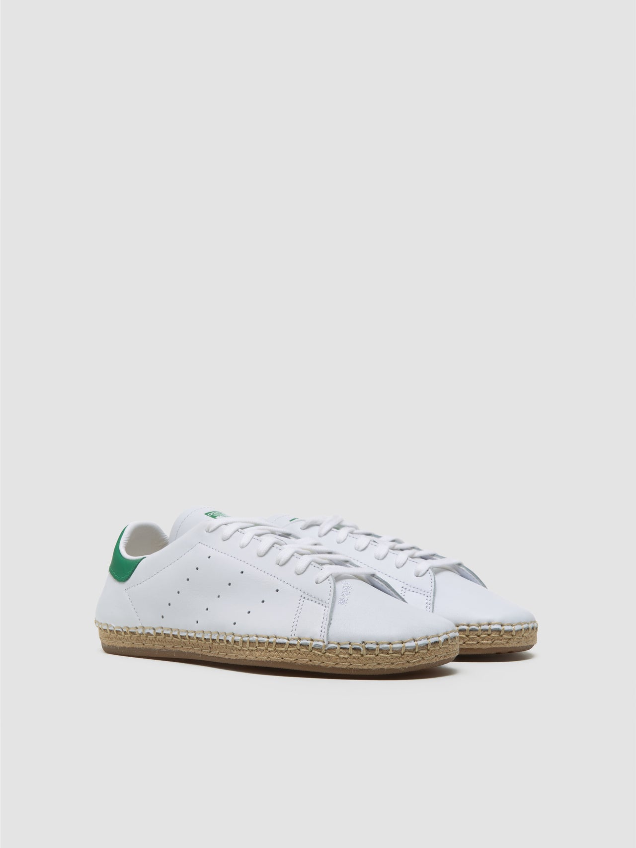 x CLOT Stan Smith Sneaker in White & Green