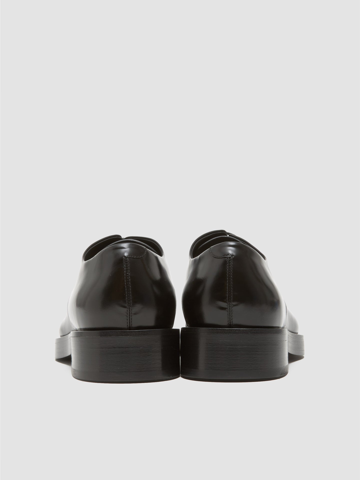 Lace Up Shoes in Black