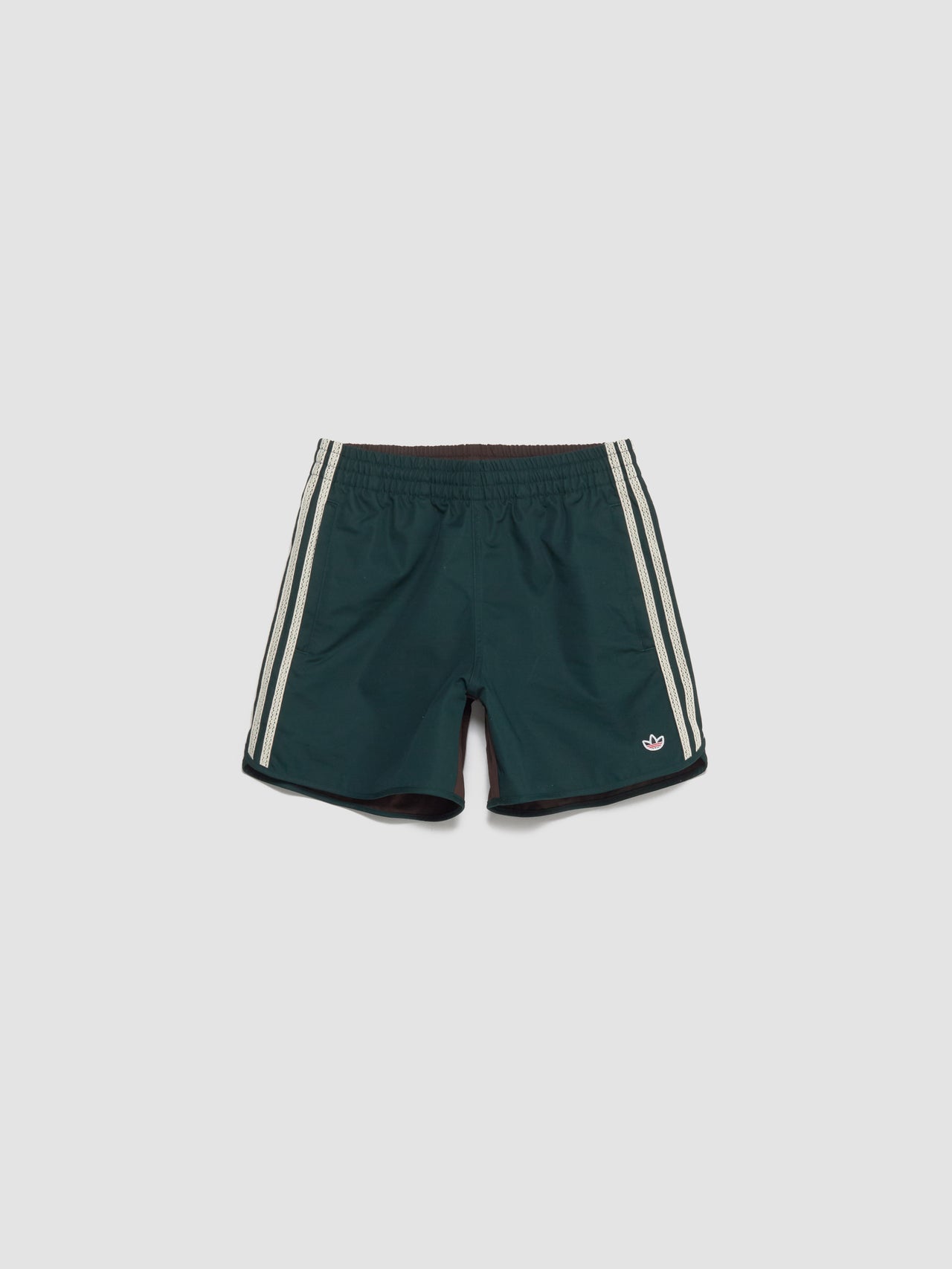 x CLOT Sprinter Shorts in Green Night & Dark Brown