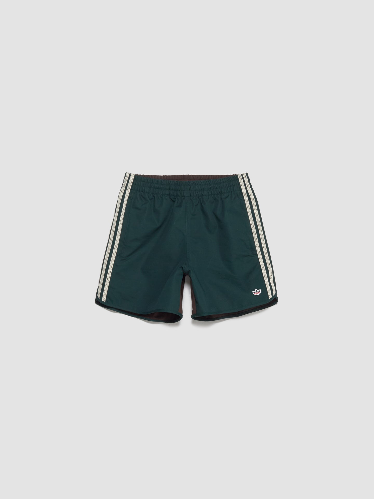x CLOT Sprinter Shorts in Green Night & Dark Brown
