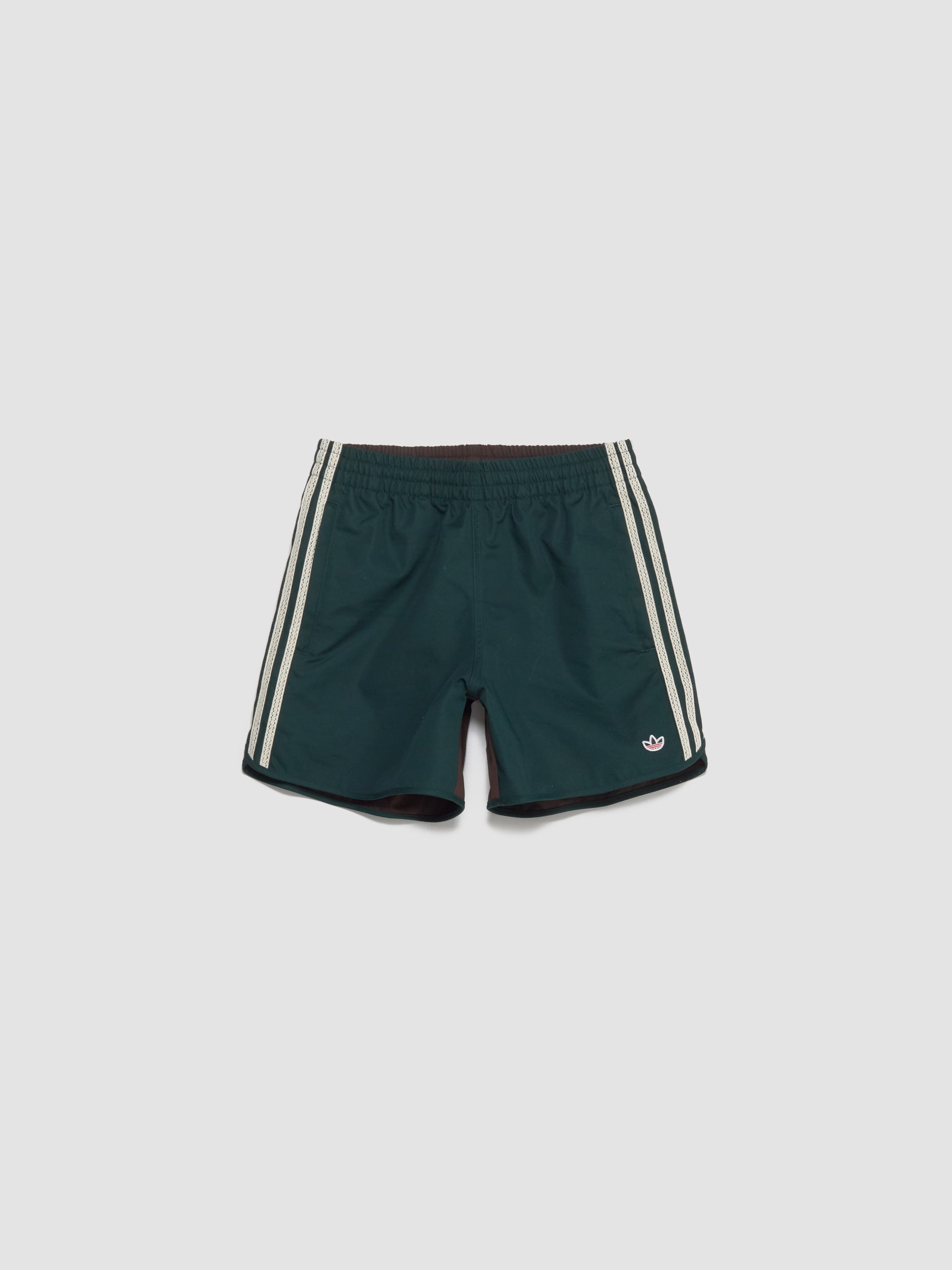 x CLOT Sprinter Shorts in Green Night & Dark Brown