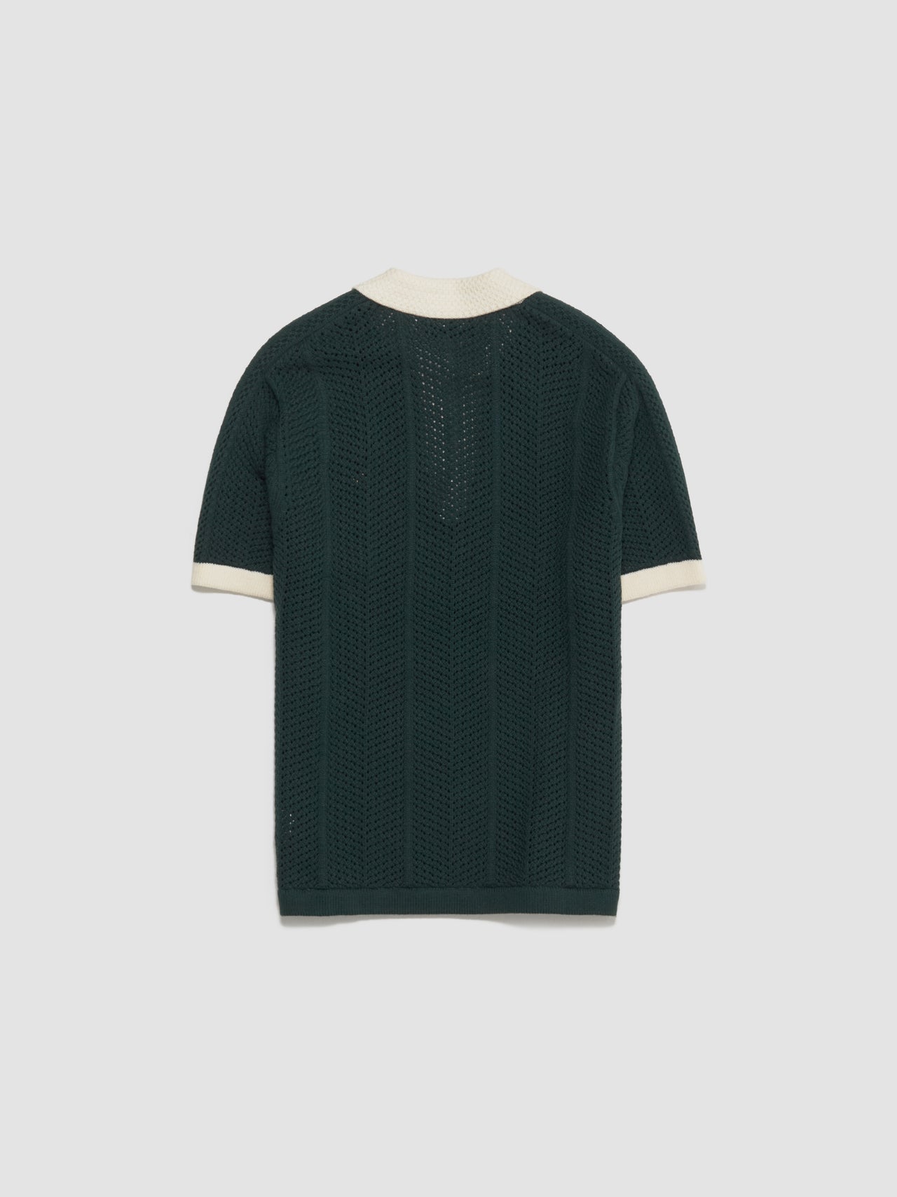 x CLOT Pique Poloshirt in Green Night
