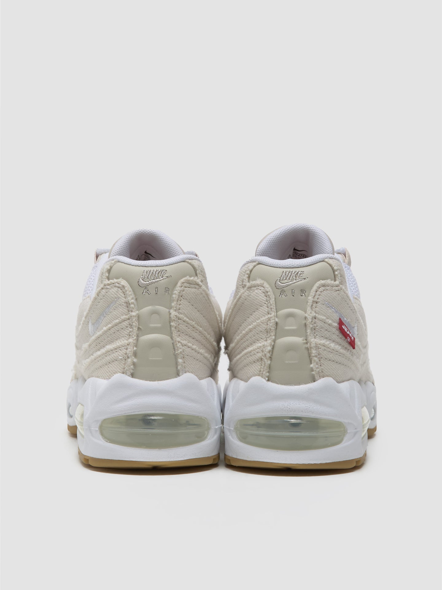 x Levi's Air Max 95 OG Sneaker in Light Orewood Brown & White