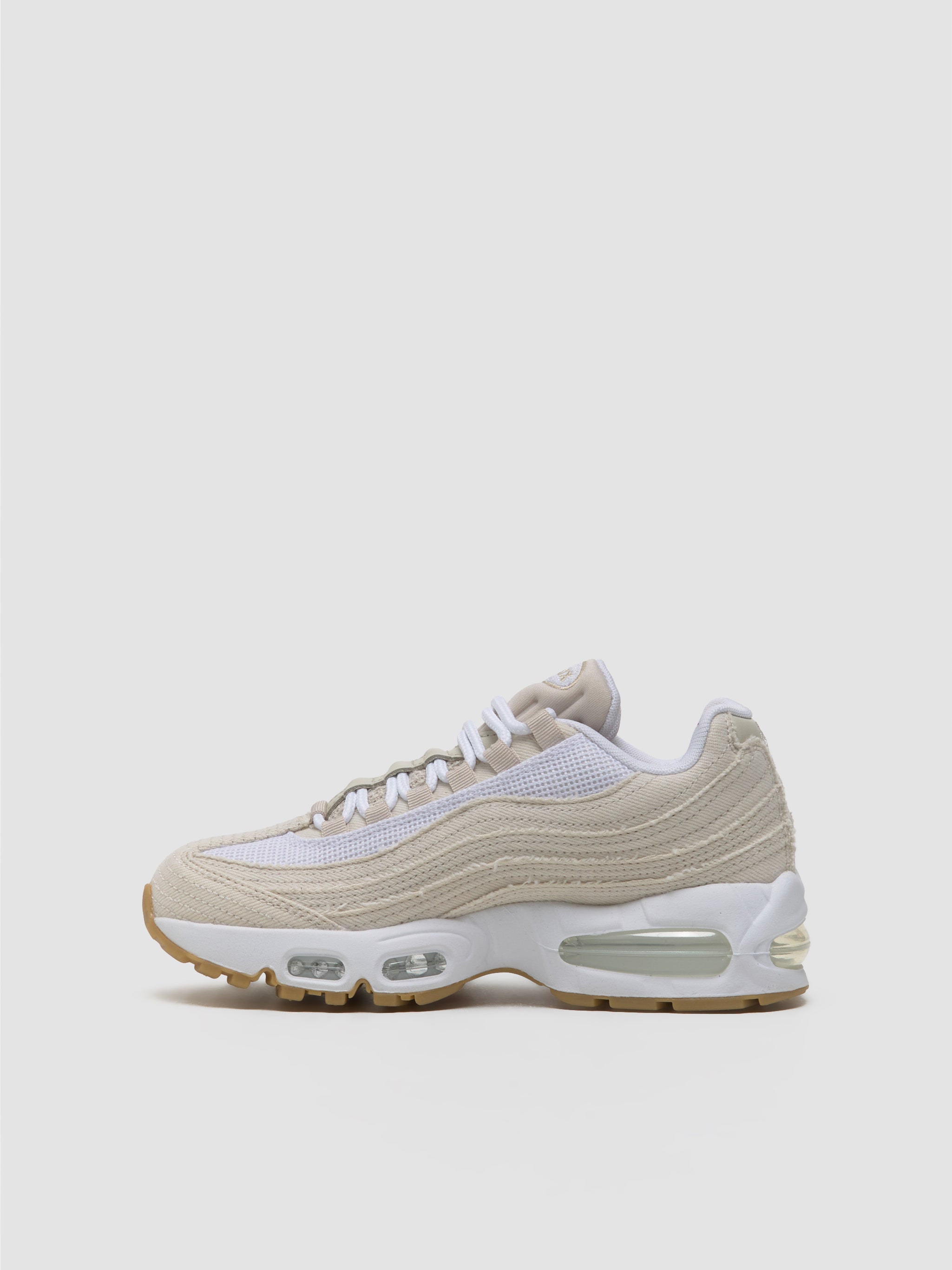 x Levi's Air Max 95 OG Sneaker in Light Orewood Brown & White