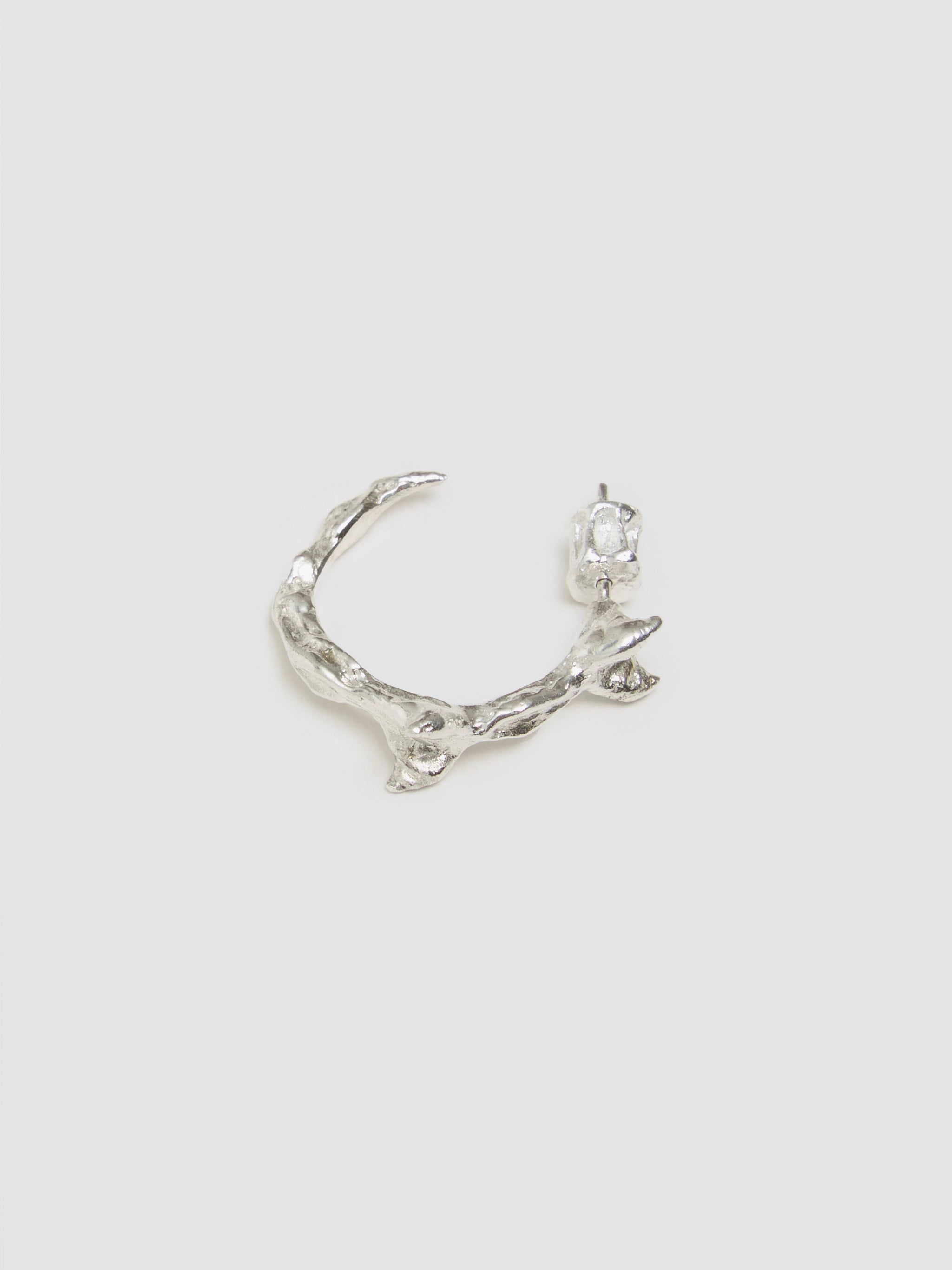 Dhartar Earring in Silver