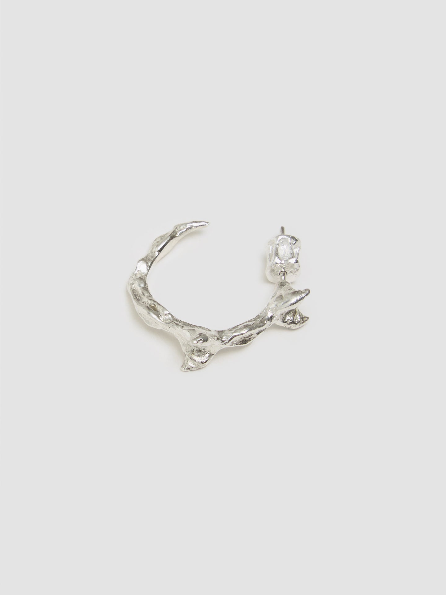 Dhartar Earring in Silver