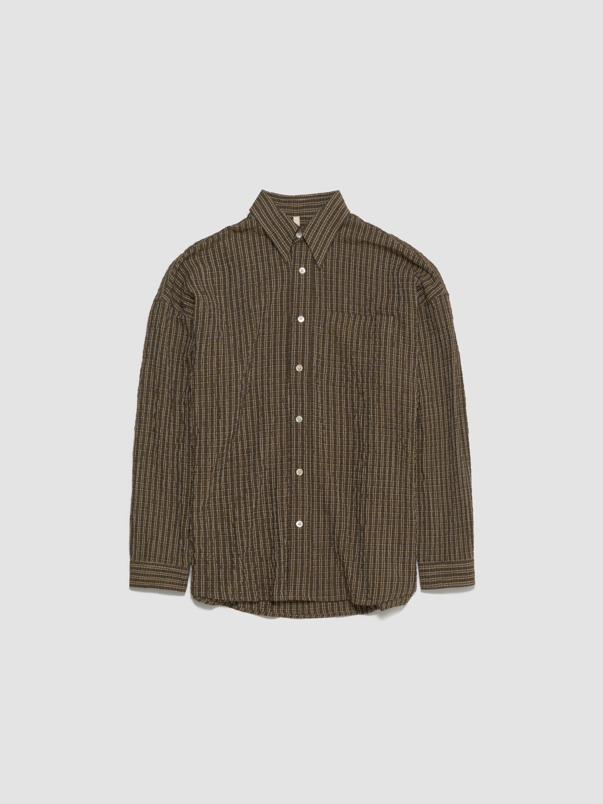 Stable Shirt in Khaki Check