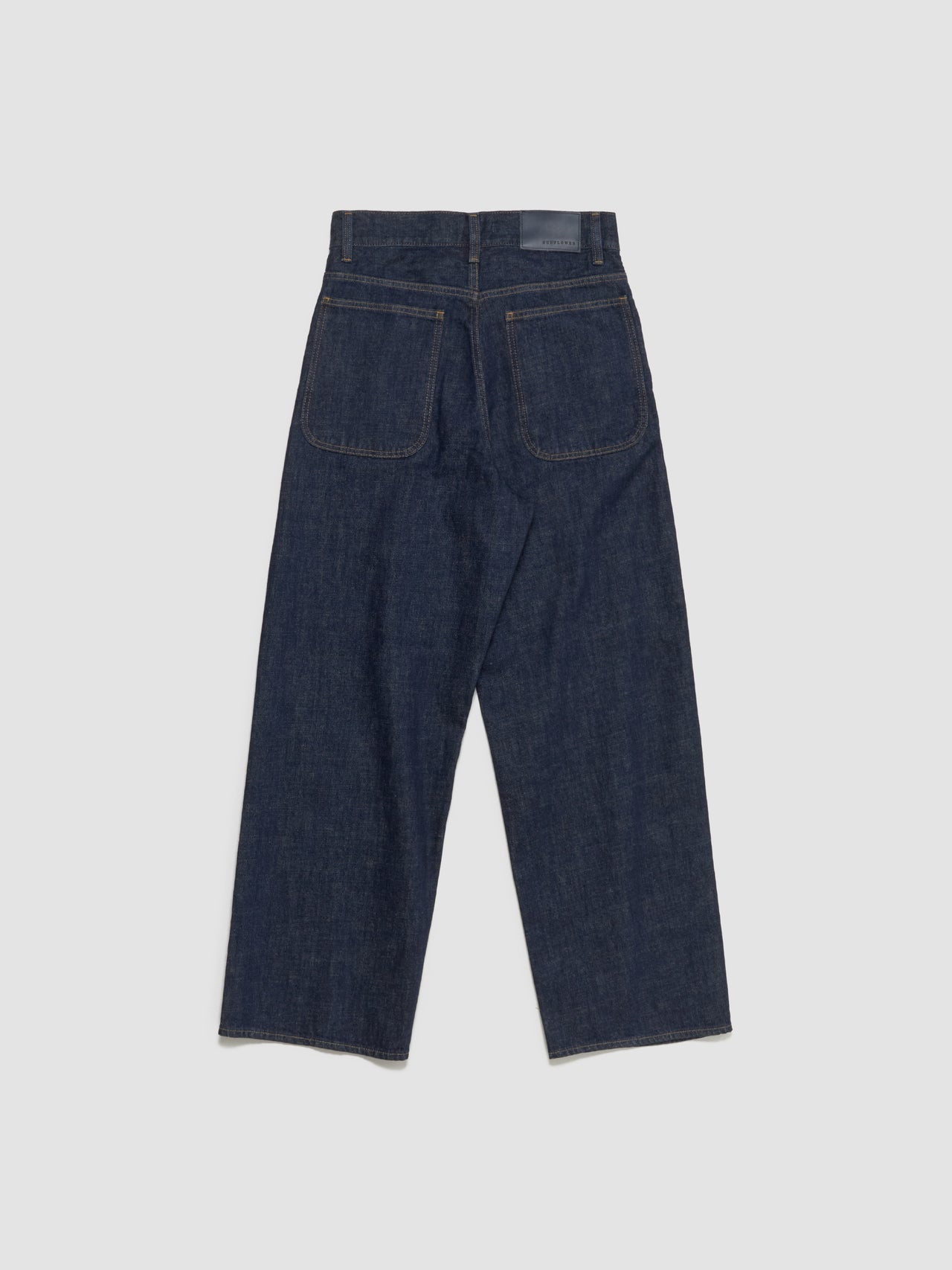Super Wide Jeans in Simple Rinse Blue