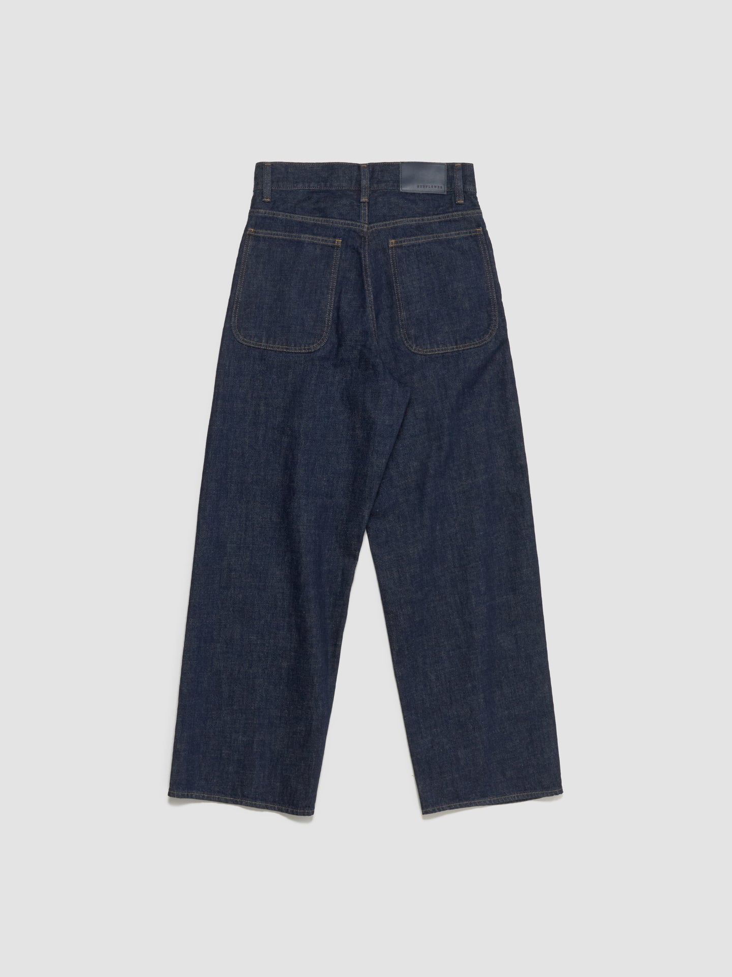 Super Wide Jeans in Simple Rinse Blue