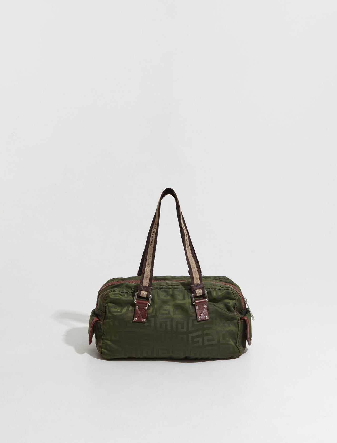 Monogram Bag in Forest Green