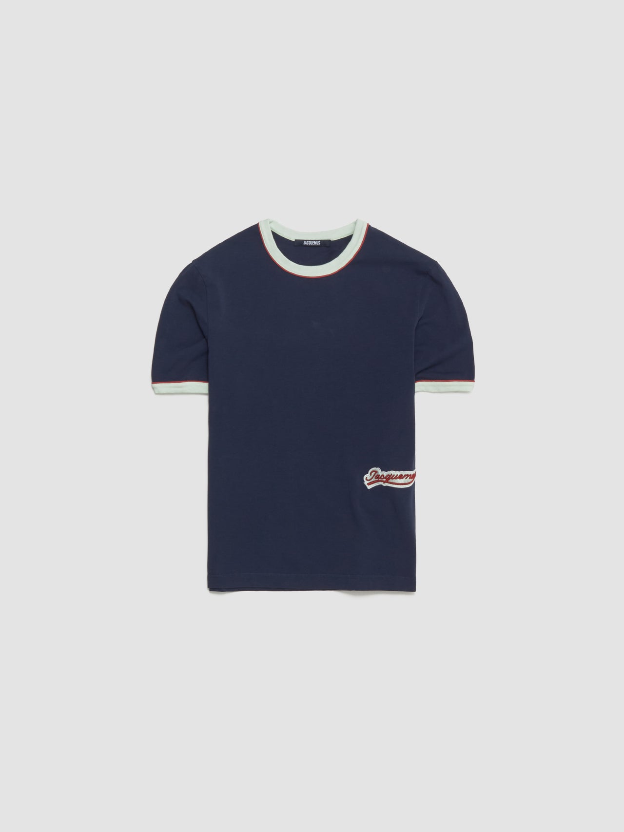 Le T-Shirt Gio in Varsity Patch White