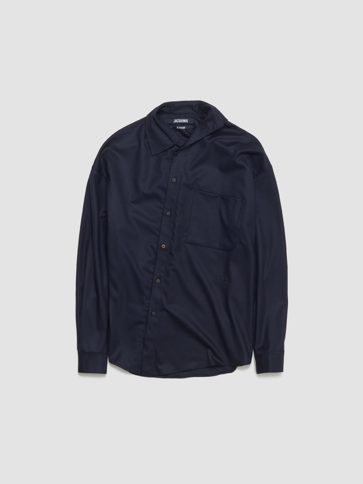 La Chemise Cuadro in Navy
