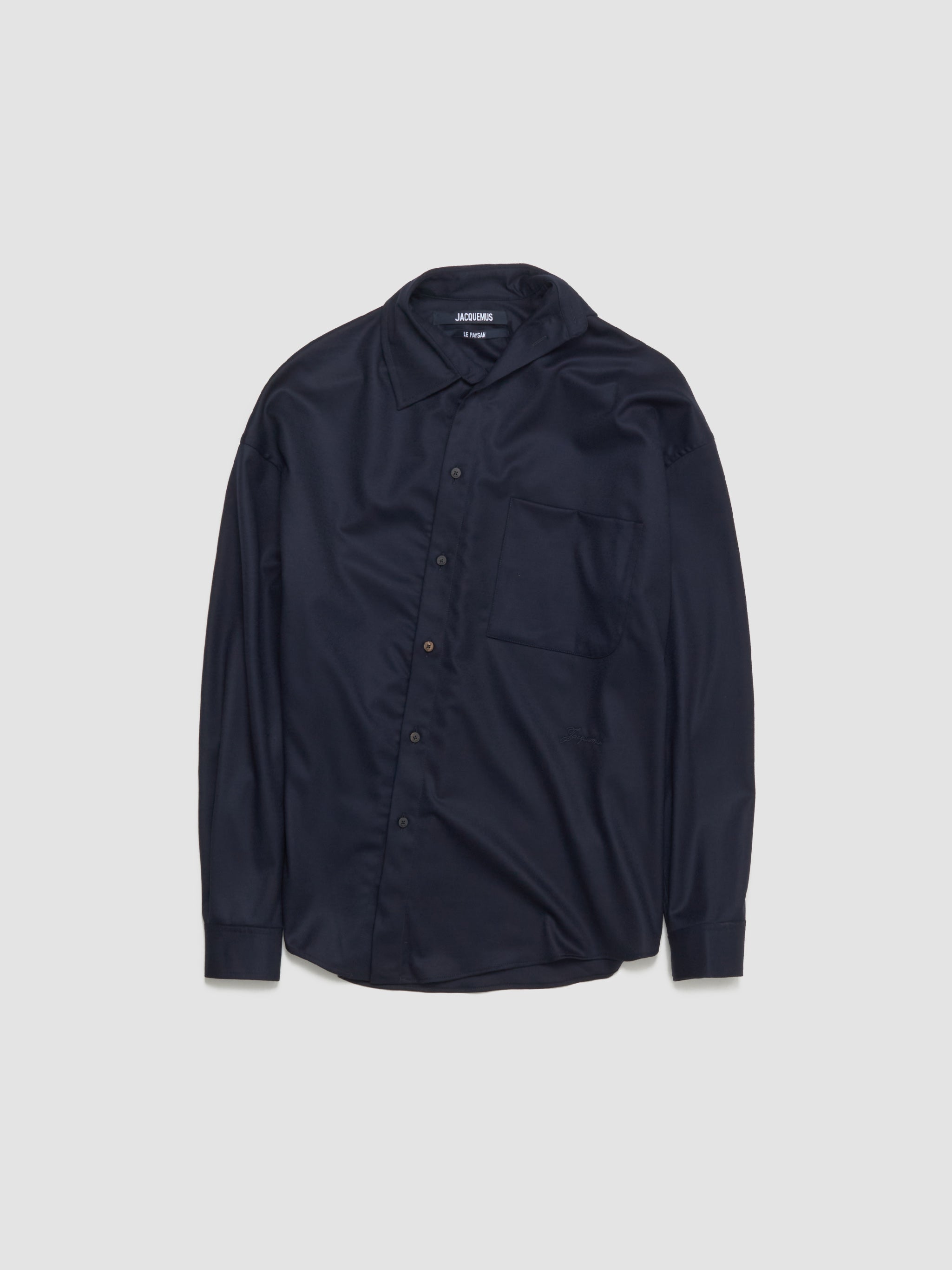 La Chemise Cuadro in Navy