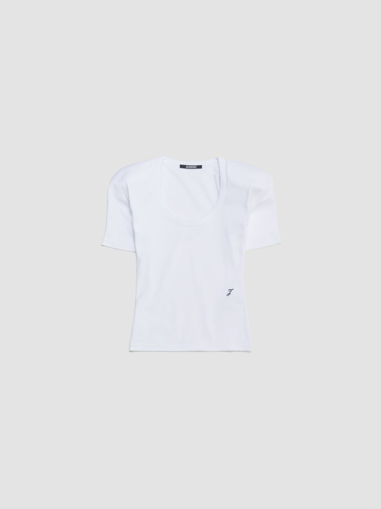 Le T-Shirt Ovalo in White