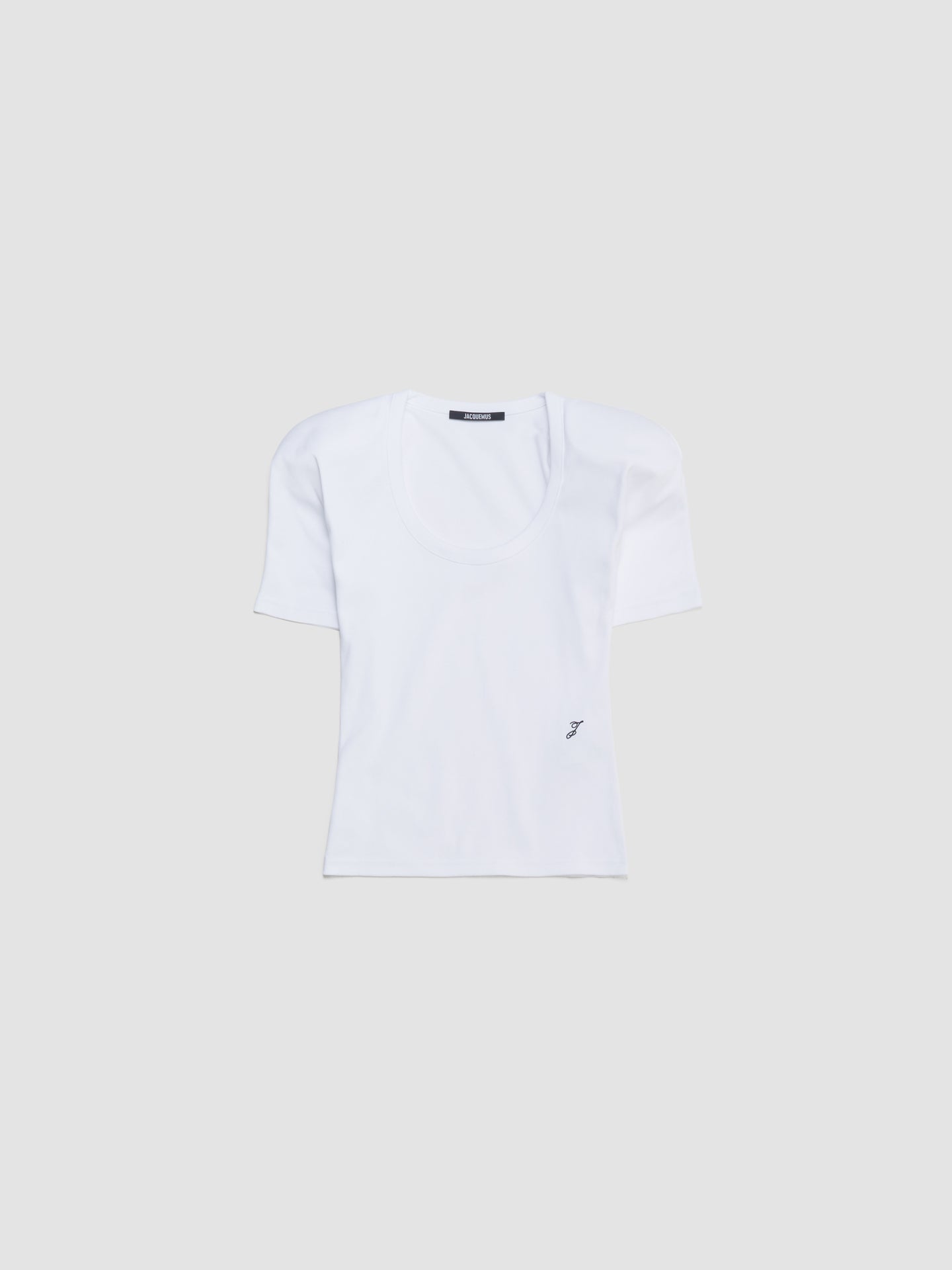 Le T-Shirt Ovalo in White