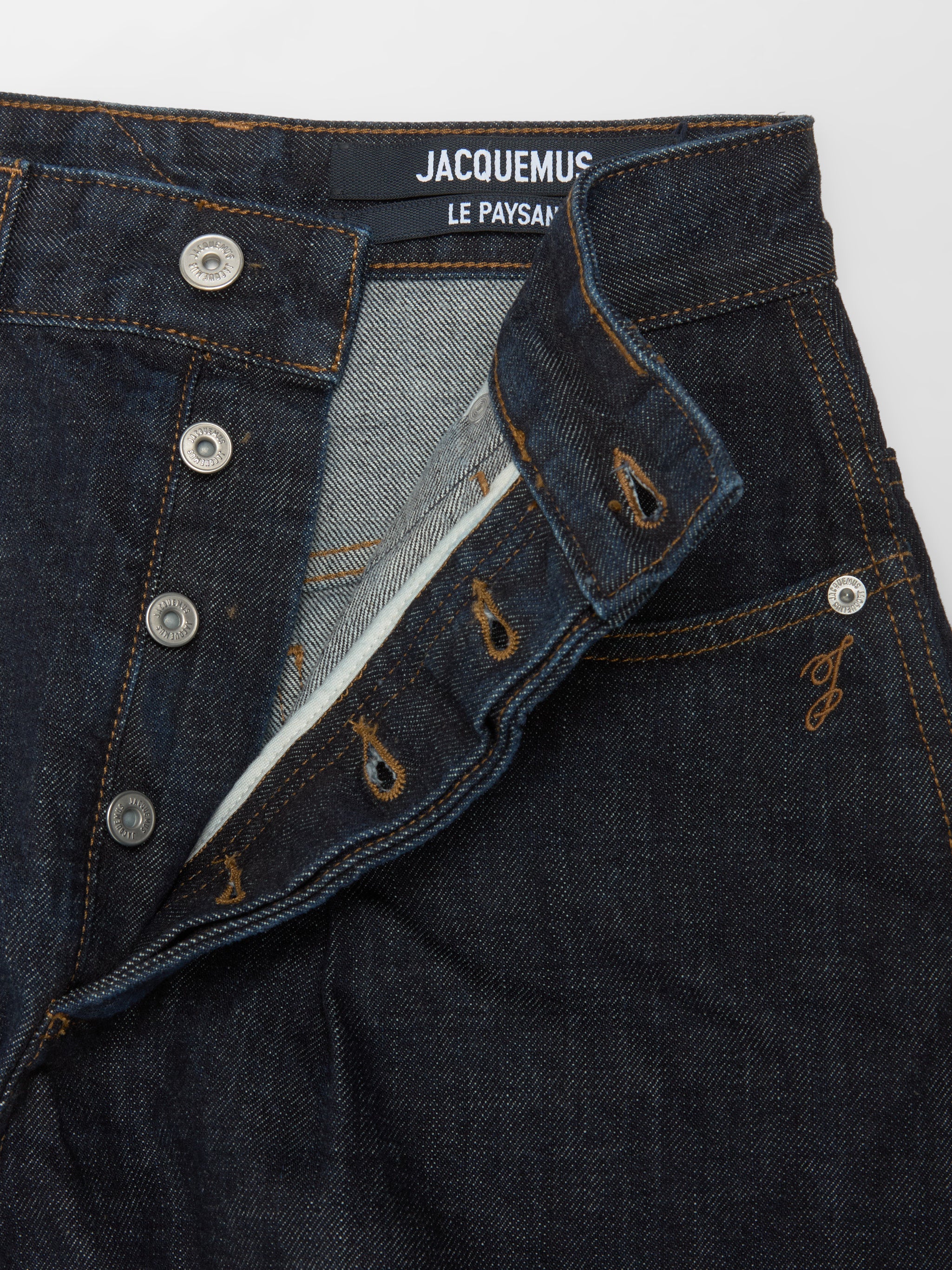 Le De-Nimes Ovalo Jeans in Dark Navy