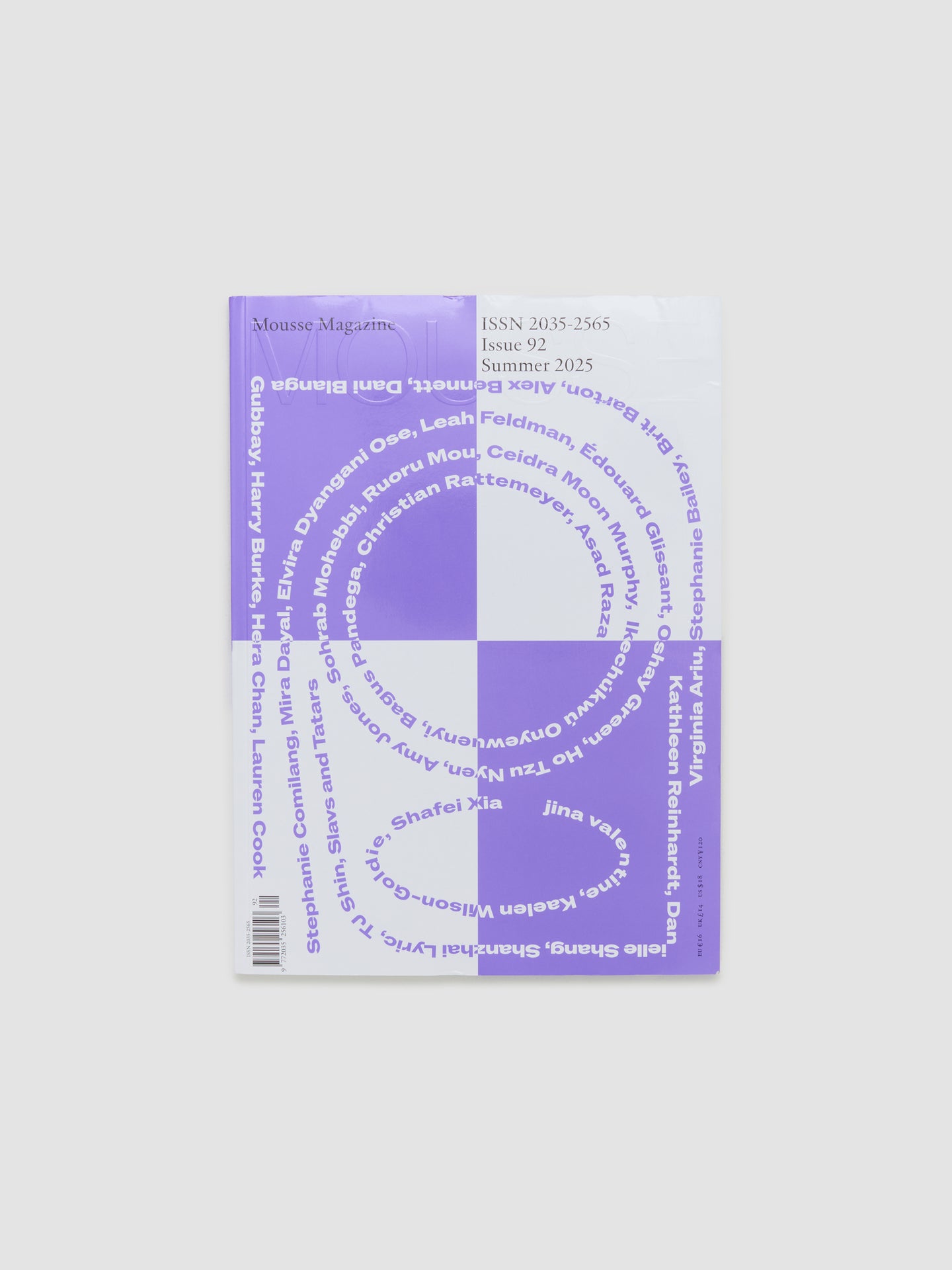 Mousse Magazine Issue 92