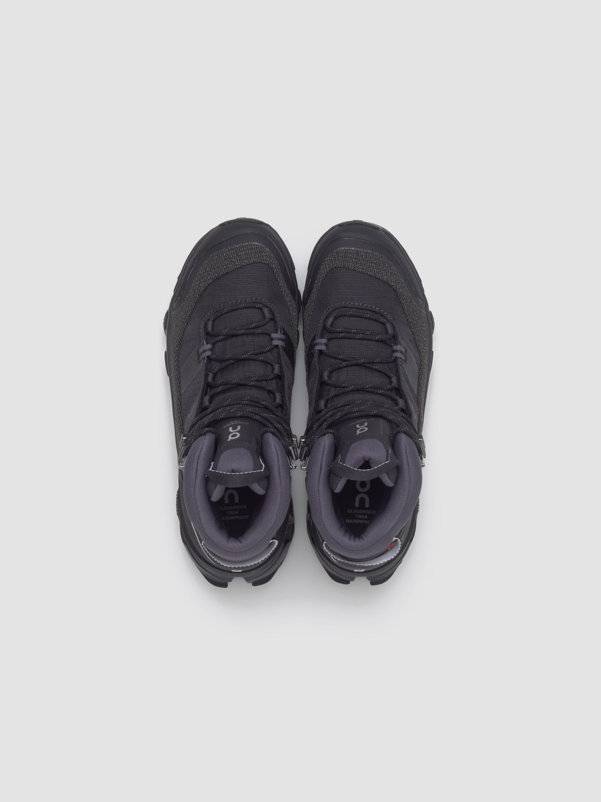 Women's Cloudrock Trek Waterproof Sneaker in Black