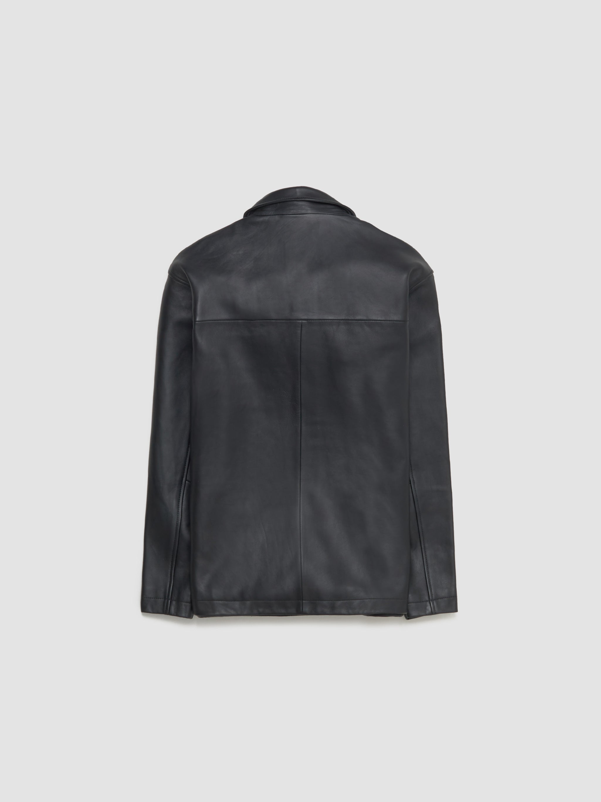Coach Leather Jacket in Black