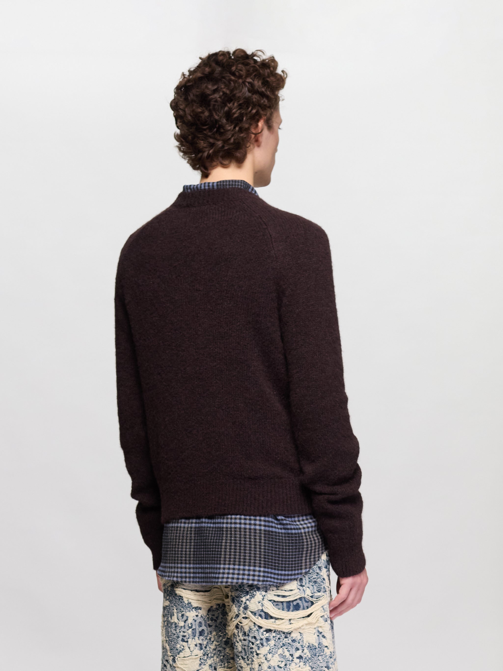 Melbourne Sweater in Dark Brown