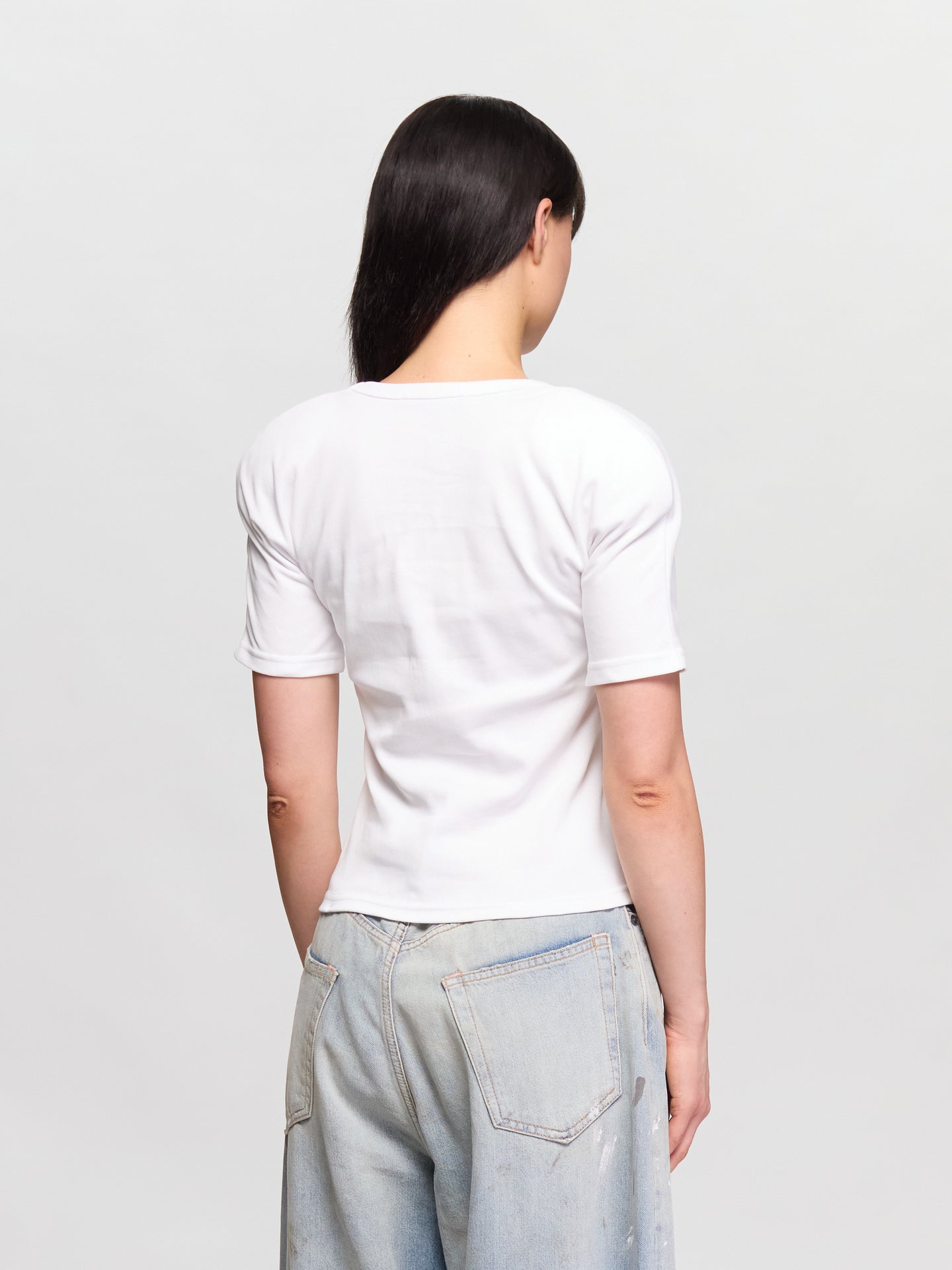Le T-Shirt Ovalo in White