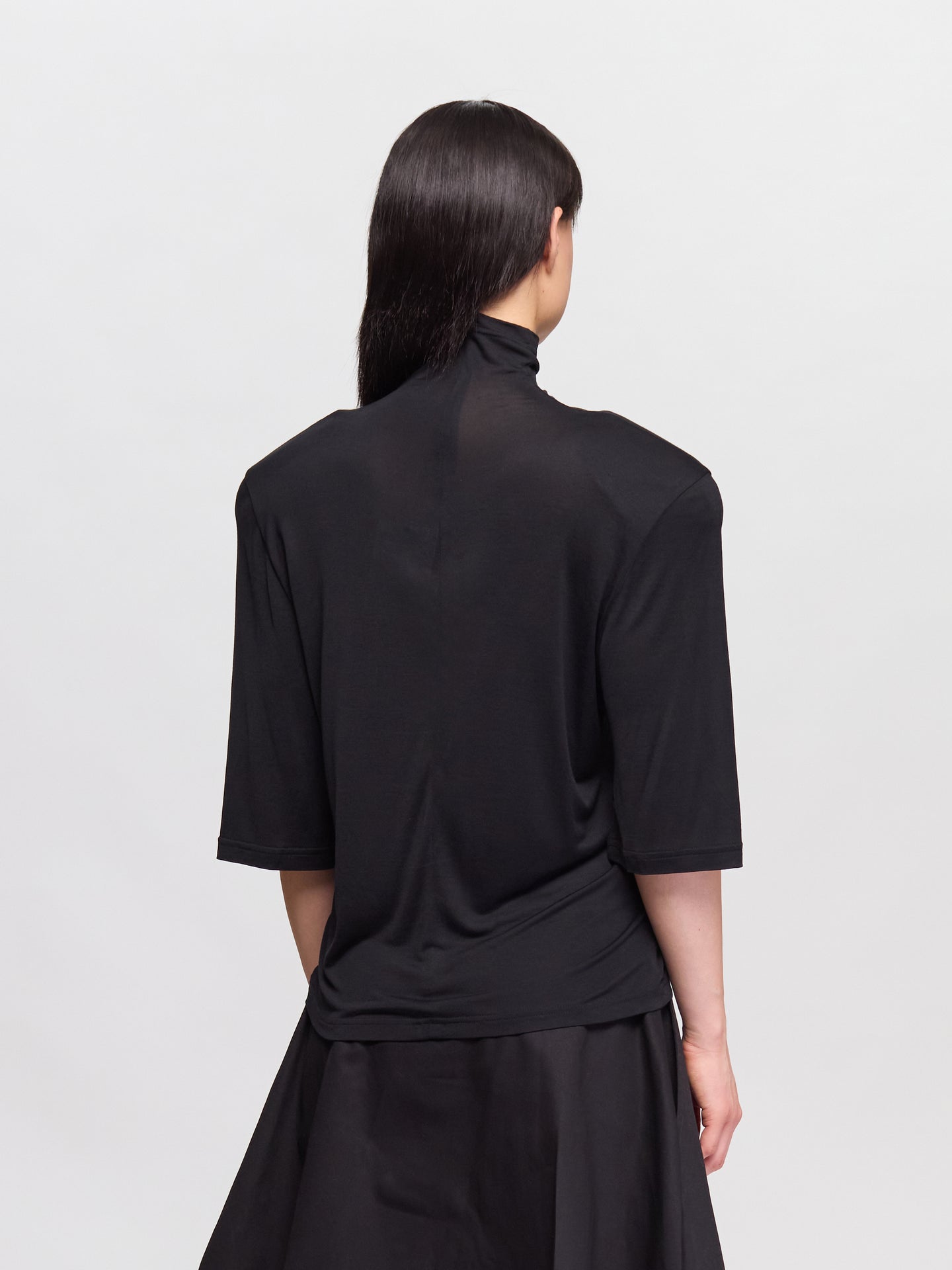 Le T-Shirt Spallina in Black