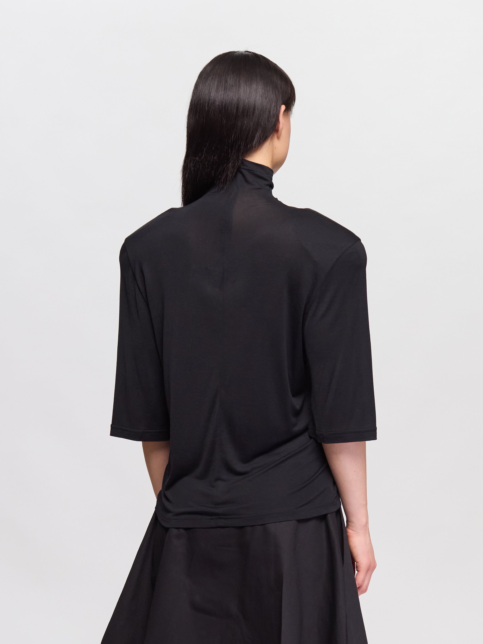 Le T-Shirt Spallina in Black