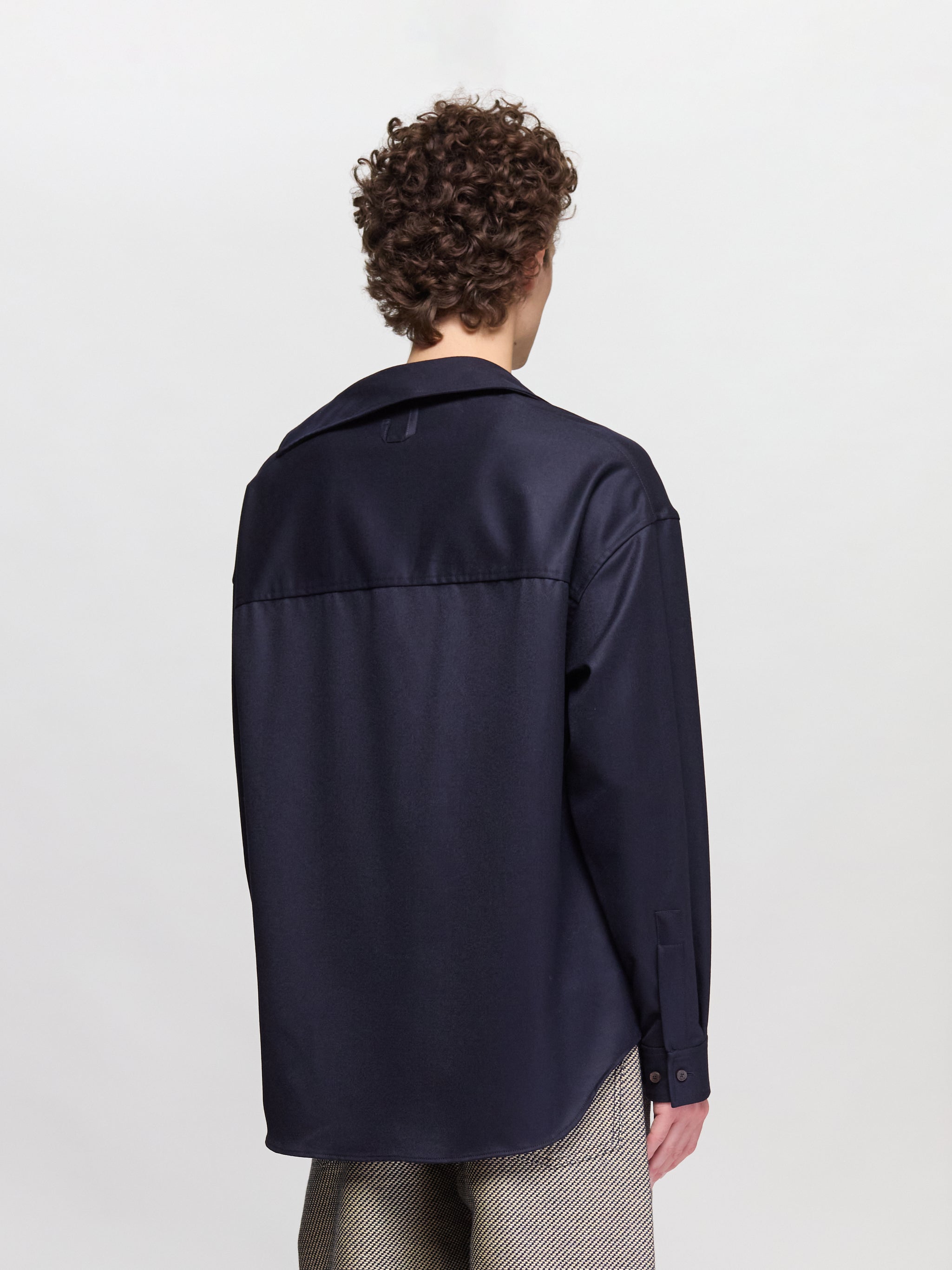 La Chemise Cuadro in Navy